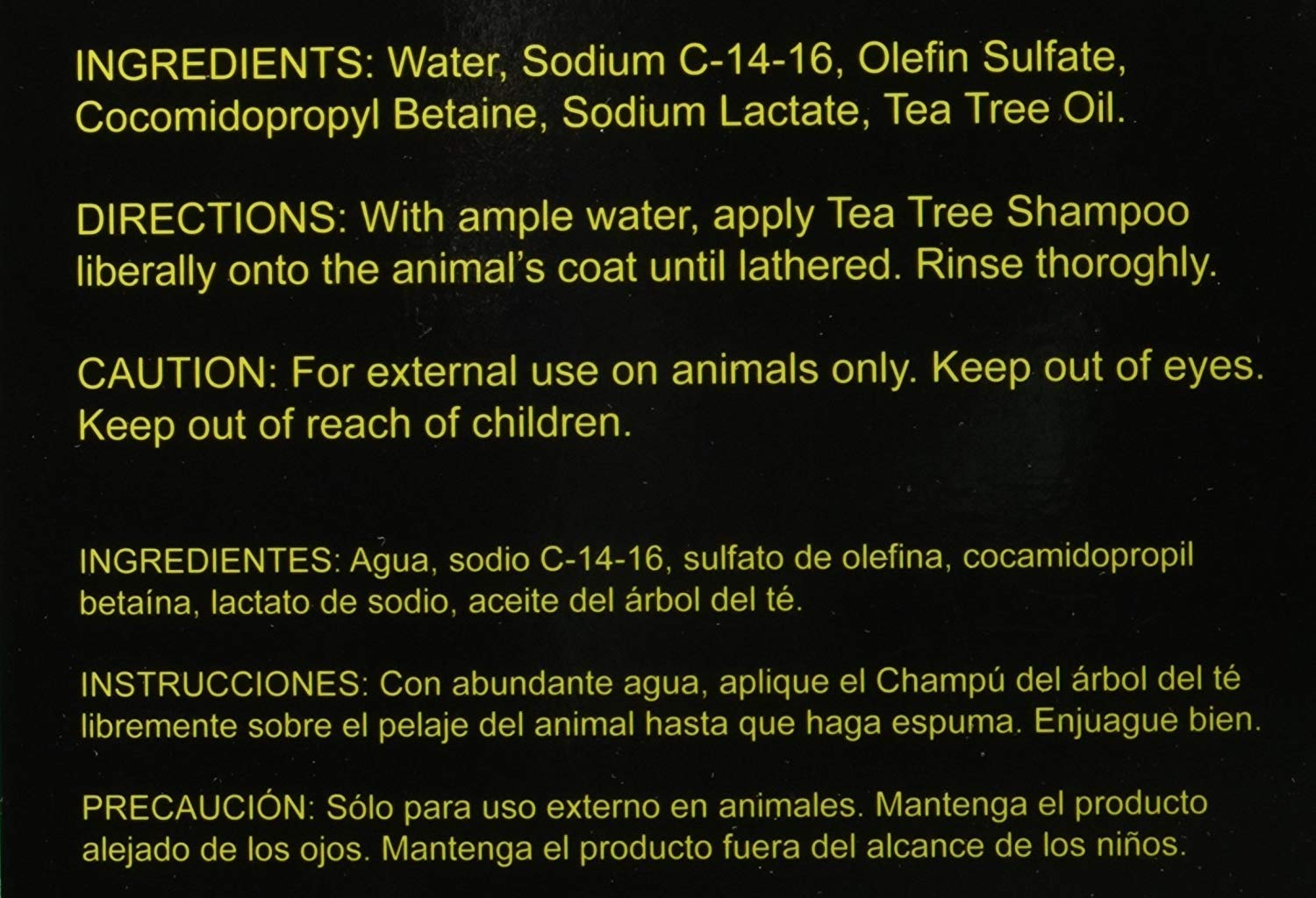 Tea Tree Shampoo