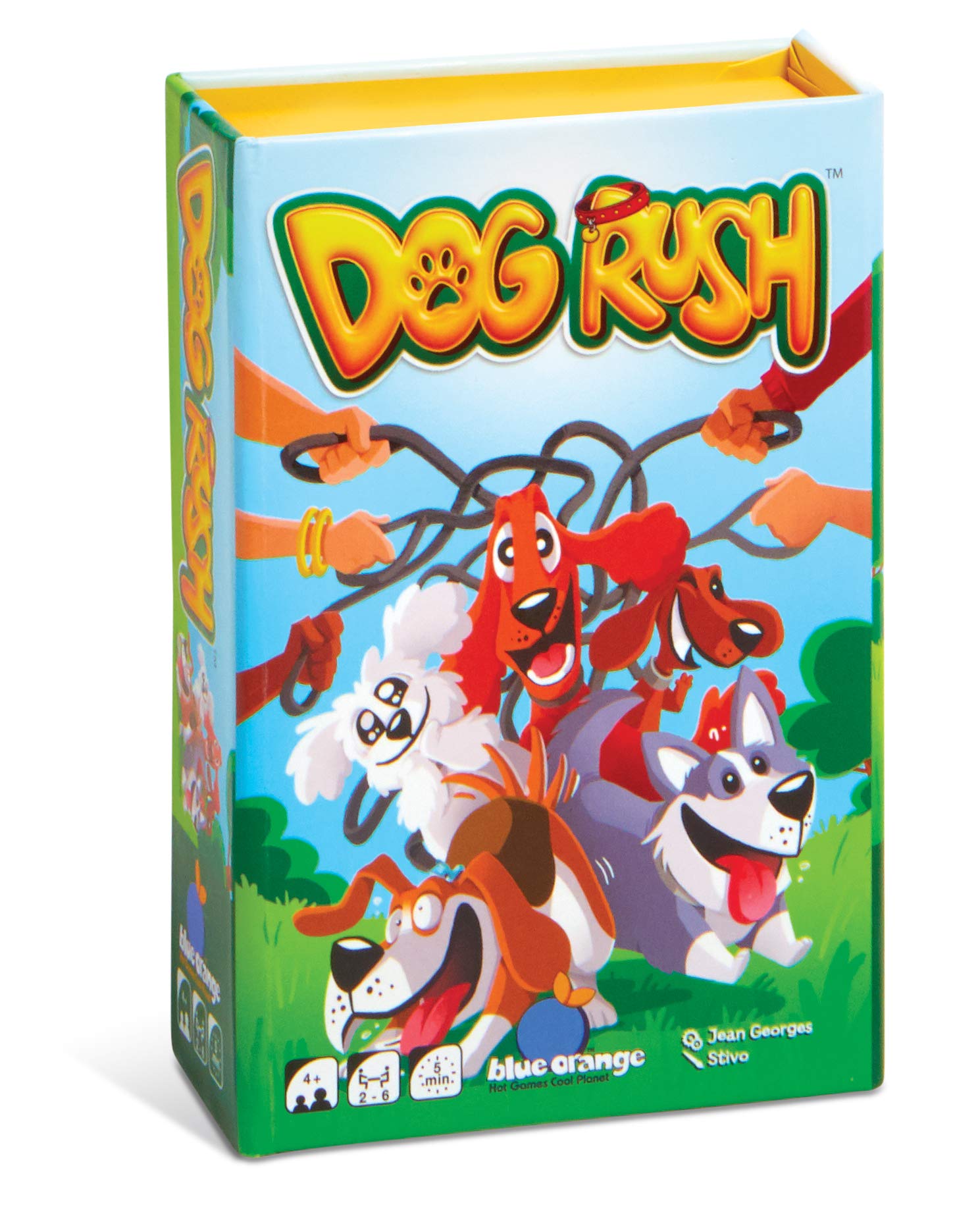 Blue Orange Games Dog Rush, Brown