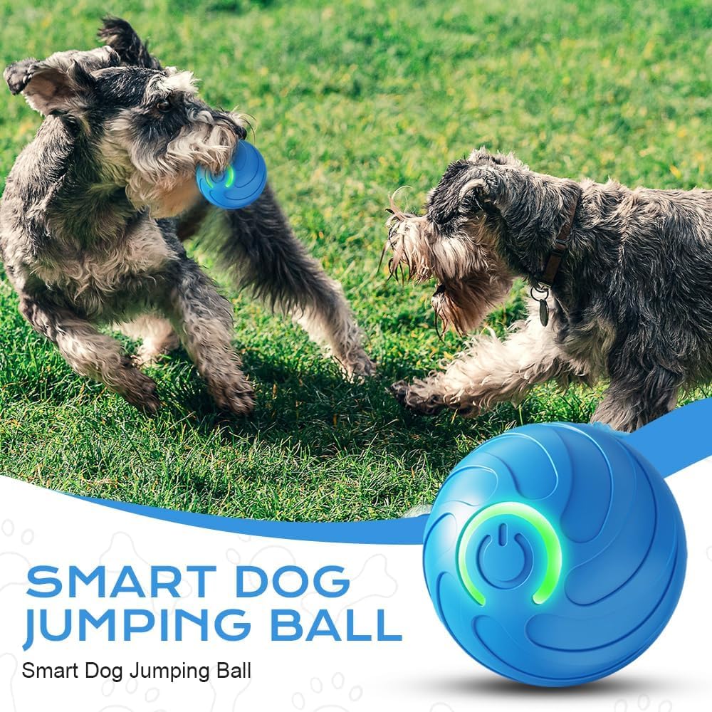 AMATFFUG 2 Packs Smart Jumping Ball for Dogs,2025 New Vibrating DogBall, Smart Jumping Ball DogToy, Interactive DogBall, Shaky B