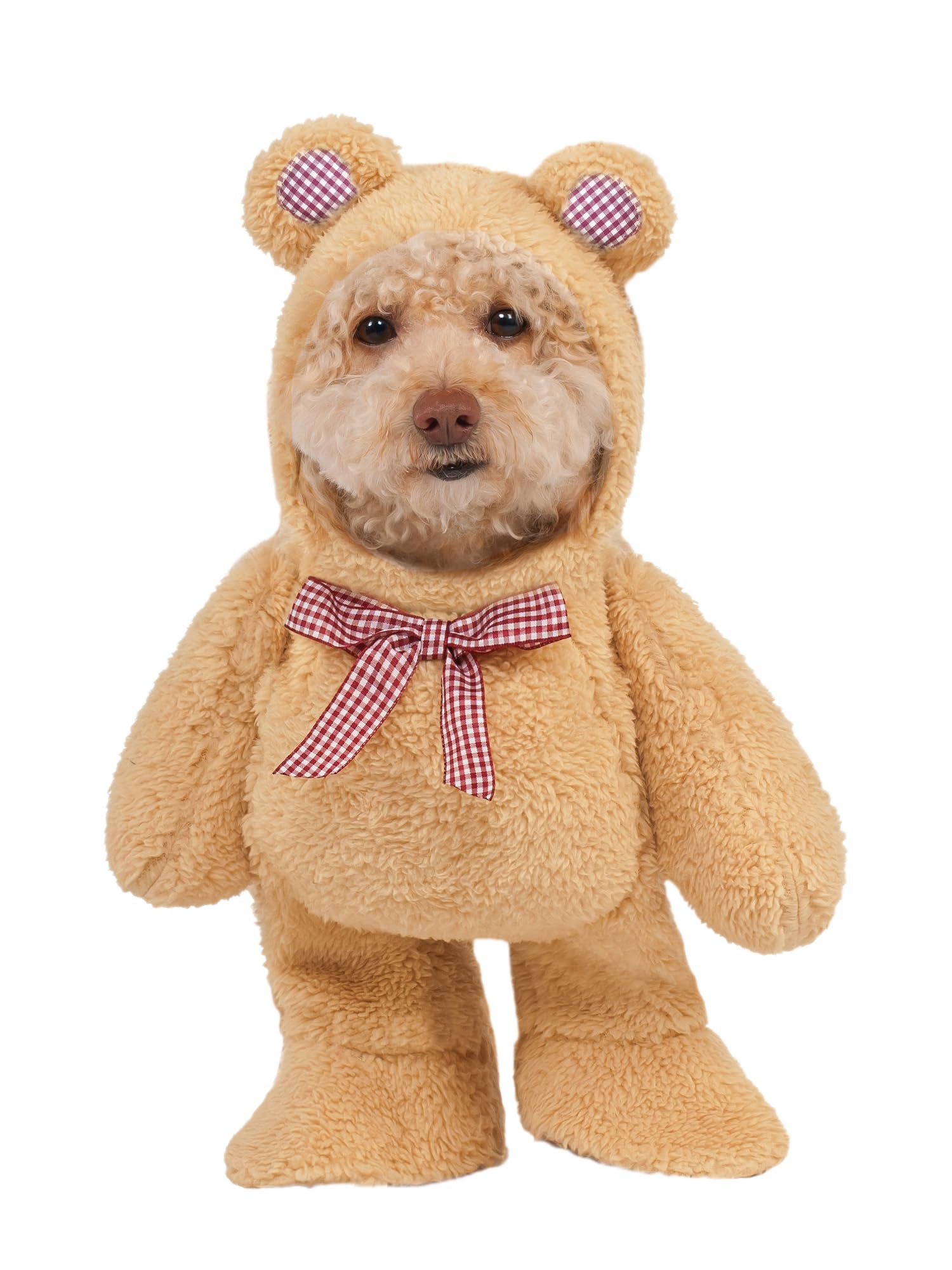 Rubie's Walking Teddy Bear Pet Costume, Medium