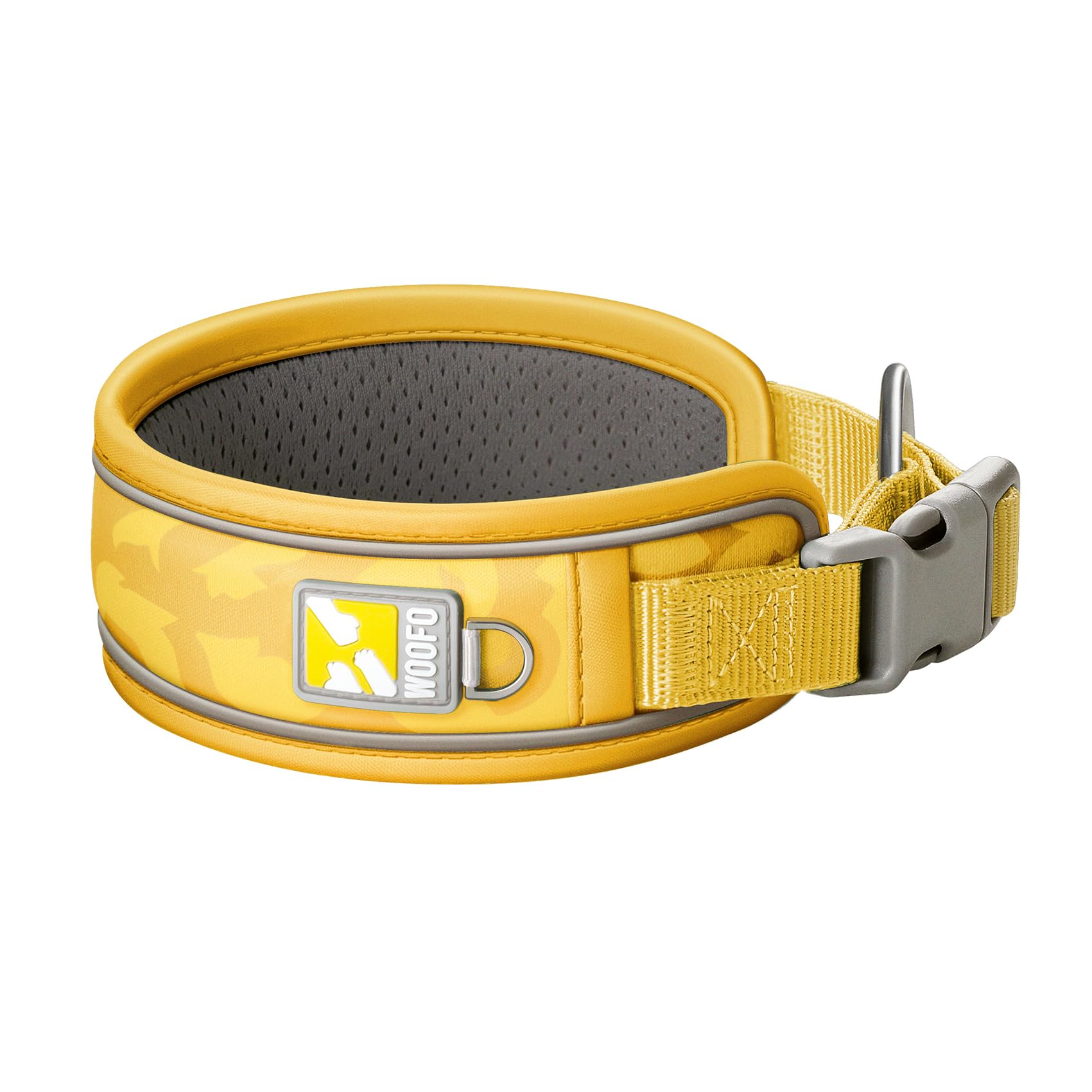 Woofo Premium Dog Collar | Super Adjustable For All Breeds, Quick Release Buckle | Extra Soft And Widened Padding & Reflective T