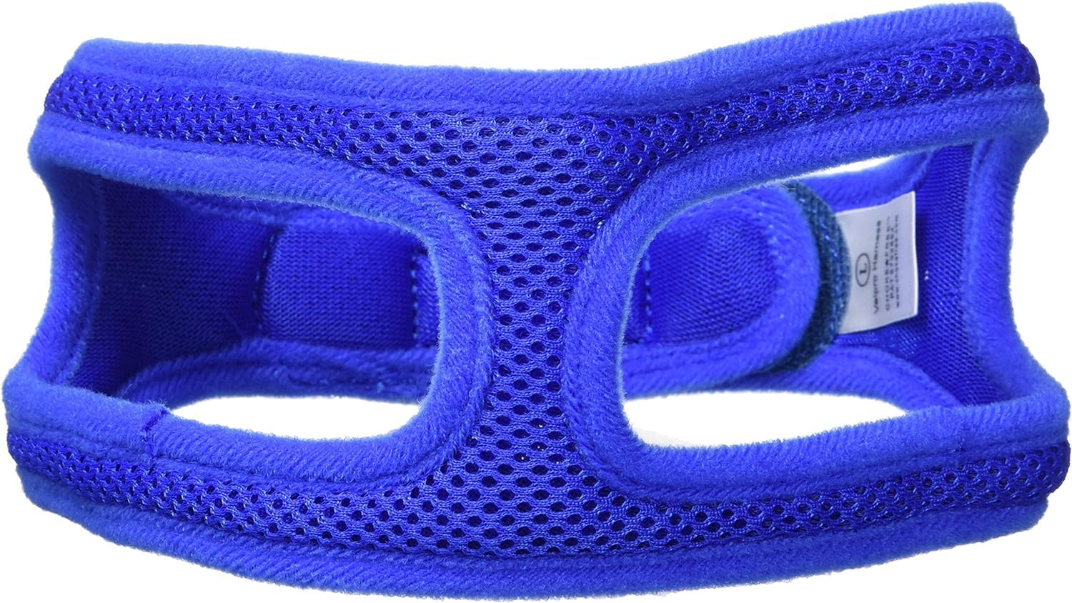 ChokeFree ChokeFree Velpro Mesh Pet Harness, Small 14", Blue, Polyester, Model AS-VS-BL