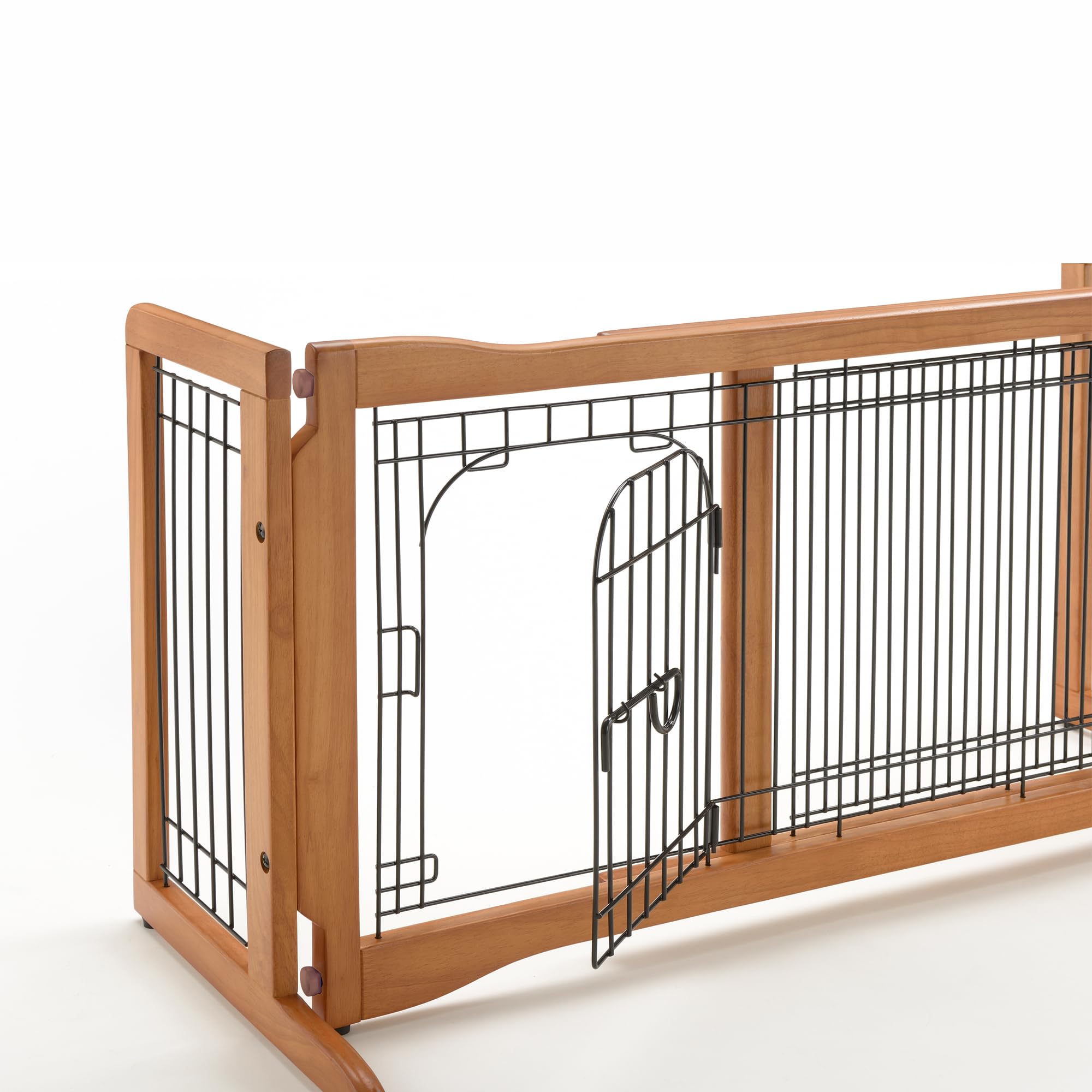 Richell Pet Sitter Freestanding Gate Plus, Pressure-mount dog gate.