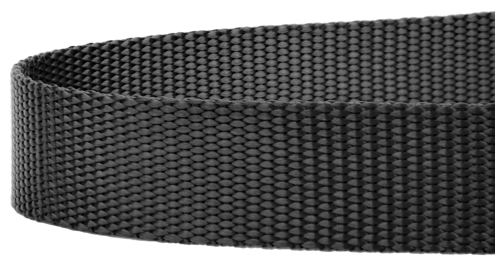 Country Brook Petz - 1 Inch Solid Color Nylon Dog Leash - Durable Clip - Soft Handle (1 Inch Wide, 6 Foot, Black)