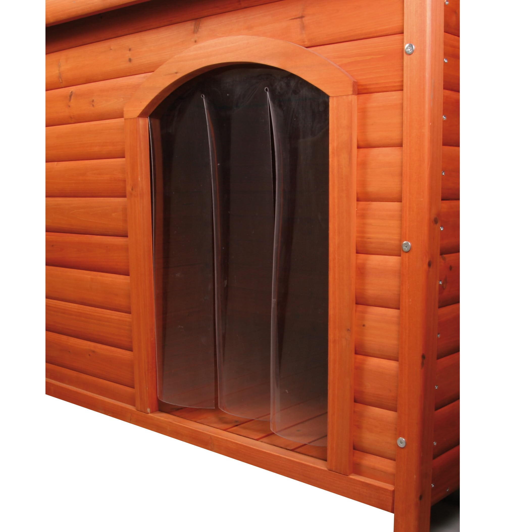 Trixie Vinyl Dog Door Flap, Fits 8.5 X 12-In Wooden Dog House Opening, Replacement Doggie Door Curtain Flap For Wooden Doghouses