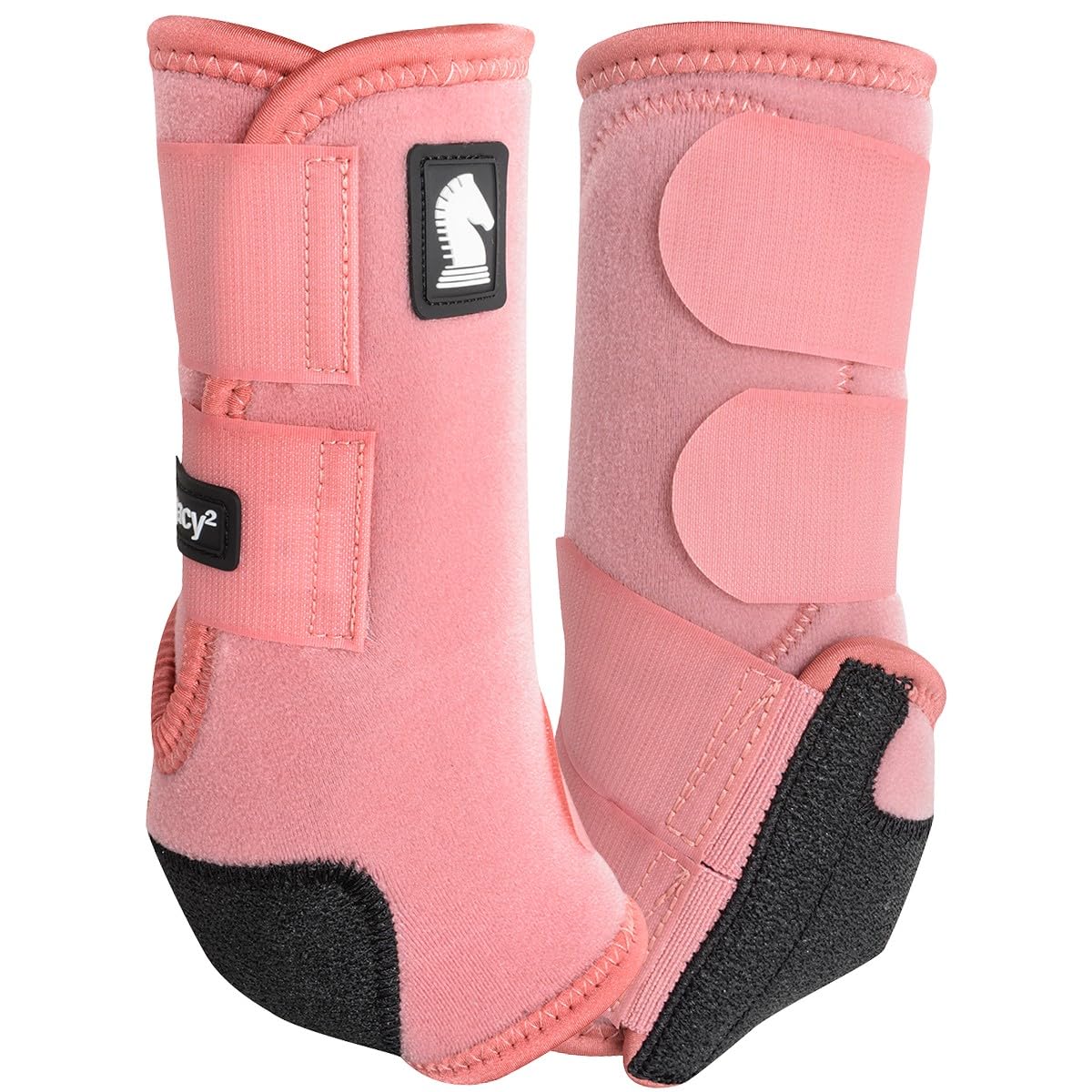 Classic Equine Legacy2 Support Boots, Front (Blush, Large)