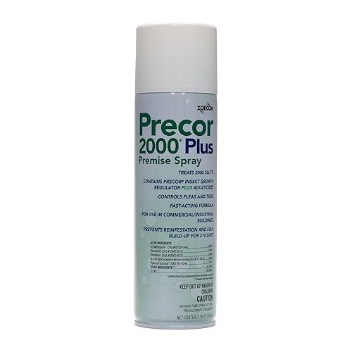 ZOECON Precor 2000 Plus Spray Flea Control, Pack of 1 - Effective Flea Treatment for Pets and Home