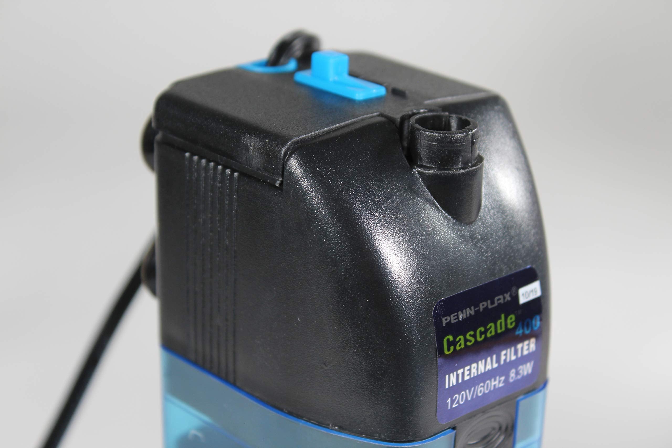 Penn Plax Cascade 400 Submersible Aquarium Filter Cleans Up To 20 Gallon Fish Tank With Physical, Chemical, And Biological Filtration, Cif2
