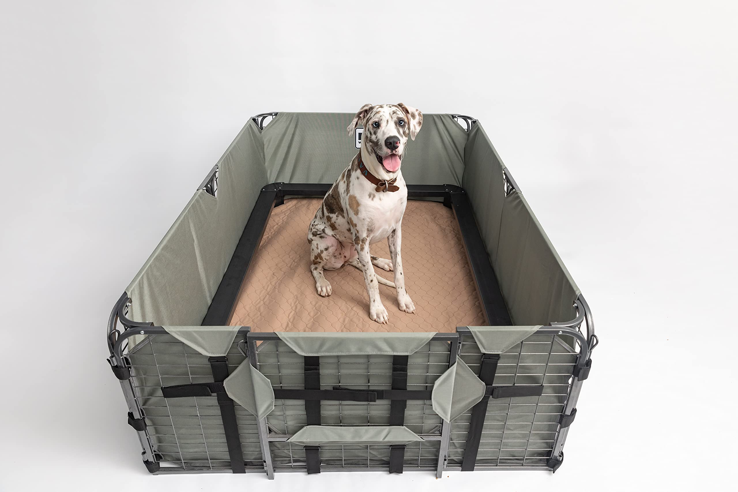 Ezwhelp Reusable Dog Pee Pads - Dogs Waterproof Training Pads - Washable & Sanitary - Rounded Corners - Laminated, Lightweight,
