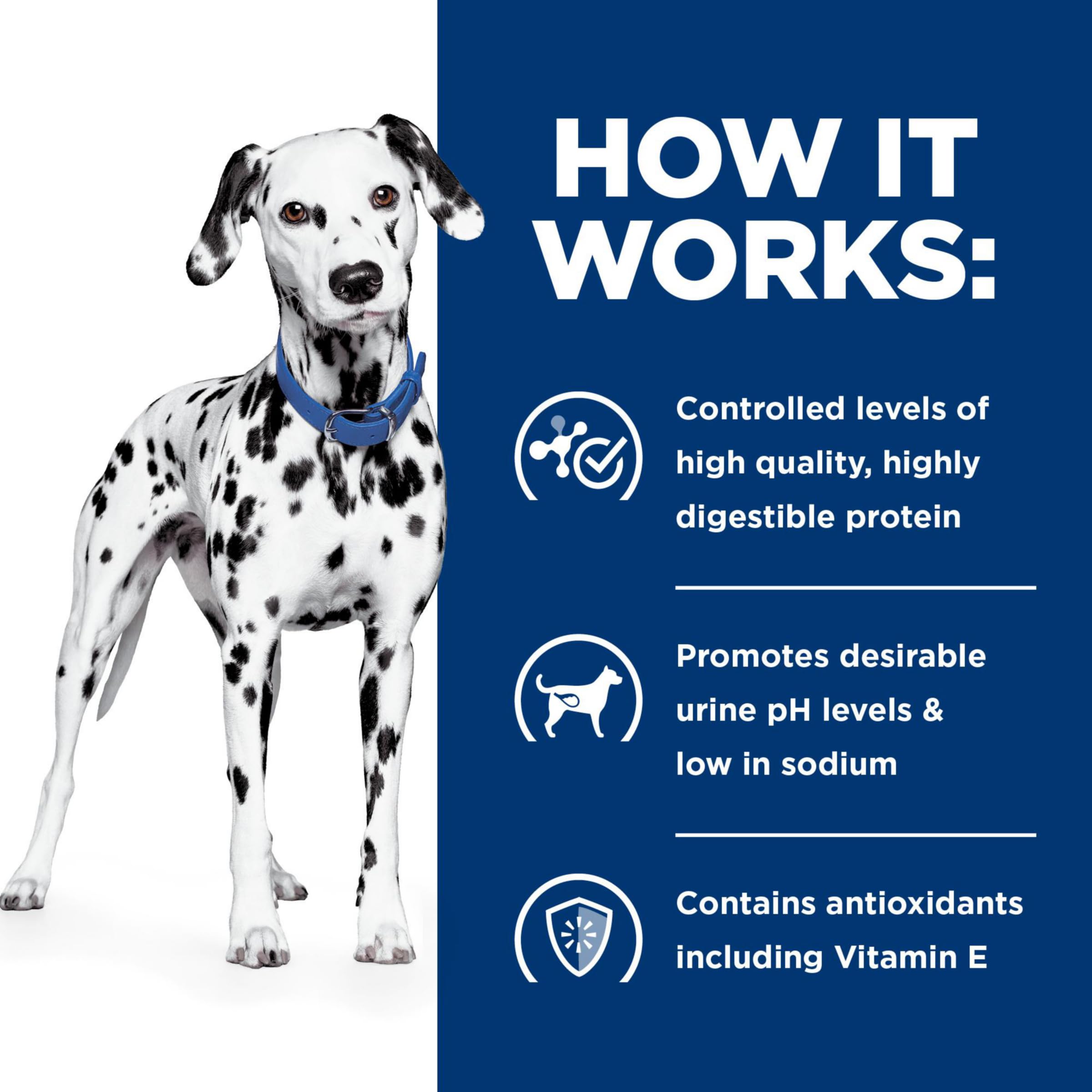 Hills Prescription Diet u/d Urinary Care Dry Dog Food, Veterinary Diet, 27.5 lb. Bag
