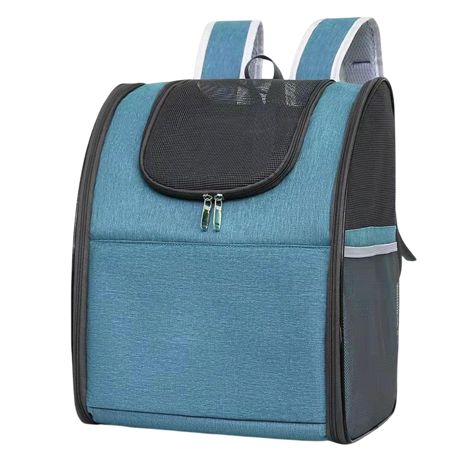 Enakshi Pet Carrier Backpack for Dogs Cats Hiking Cage Portable Ventilate Travel Bag Blue | Pet Supplies | Dog Supplies | Carrie