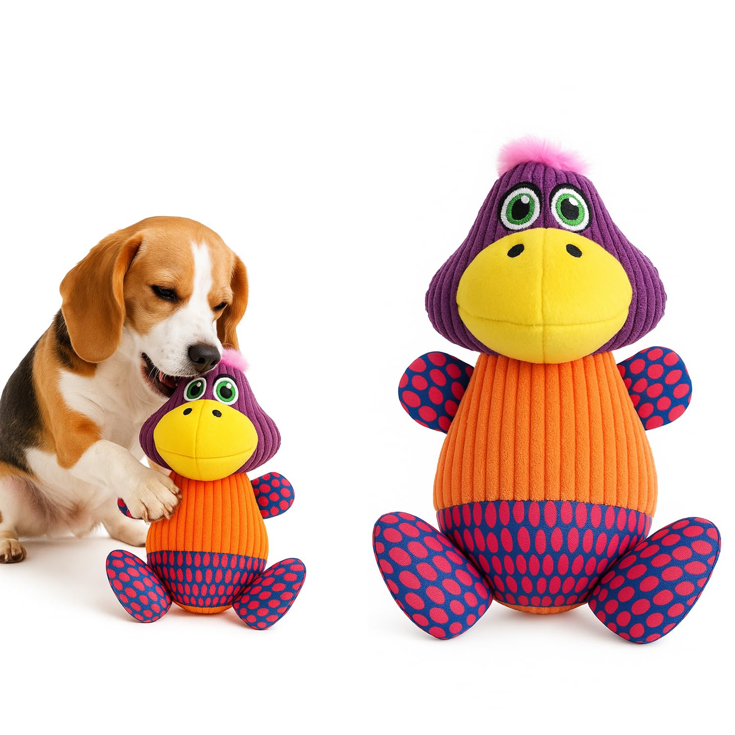 Petbabas Soft Plush Dog Toy | Comforting Chew Toy For Puppies & Dogs | Interactive Play And Gentle On Teeth | Durable Stuffed An
