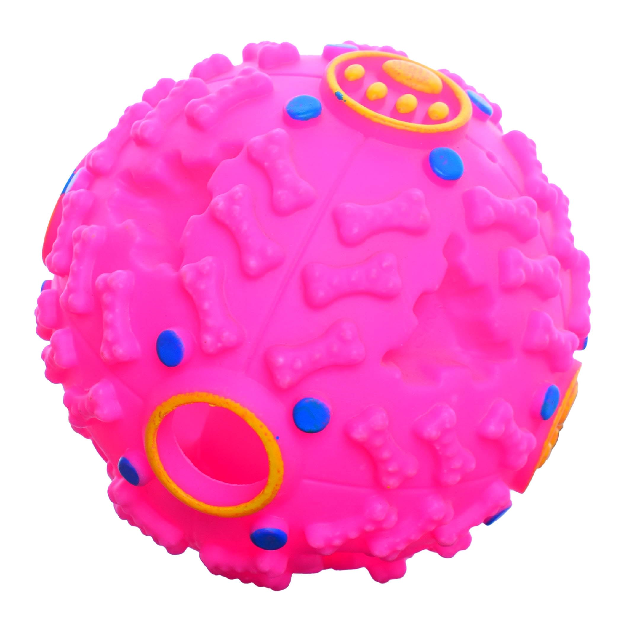 Petvogue Interactive Sound Ball Toy For Dogs And Puppies, Giggle Ball For Dogs With Treat Dispeser, Suitable For All Dog Breeds,
