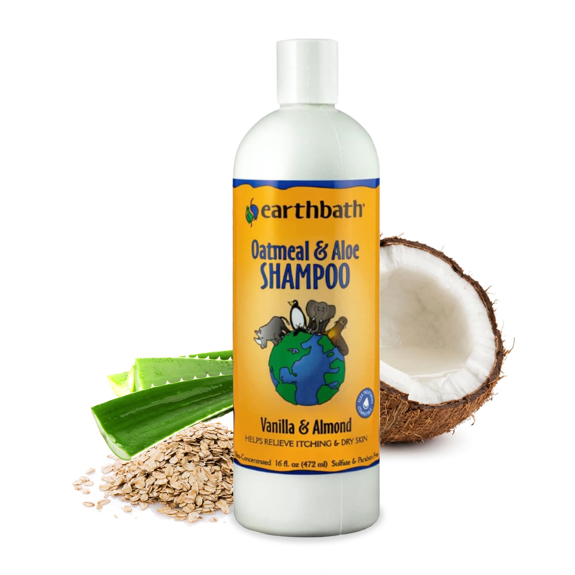 Earthbath All Natural Clear Advantages Shampoo, 16-Ounce