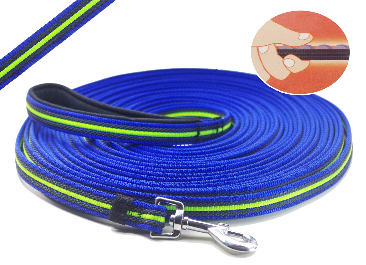 Yoogao Pet Long Dog Training Leash Dog Lead With Special Non-Slip Design And Padded Handle, 10/15/33/50 Ft, For Any Size Of Dogs