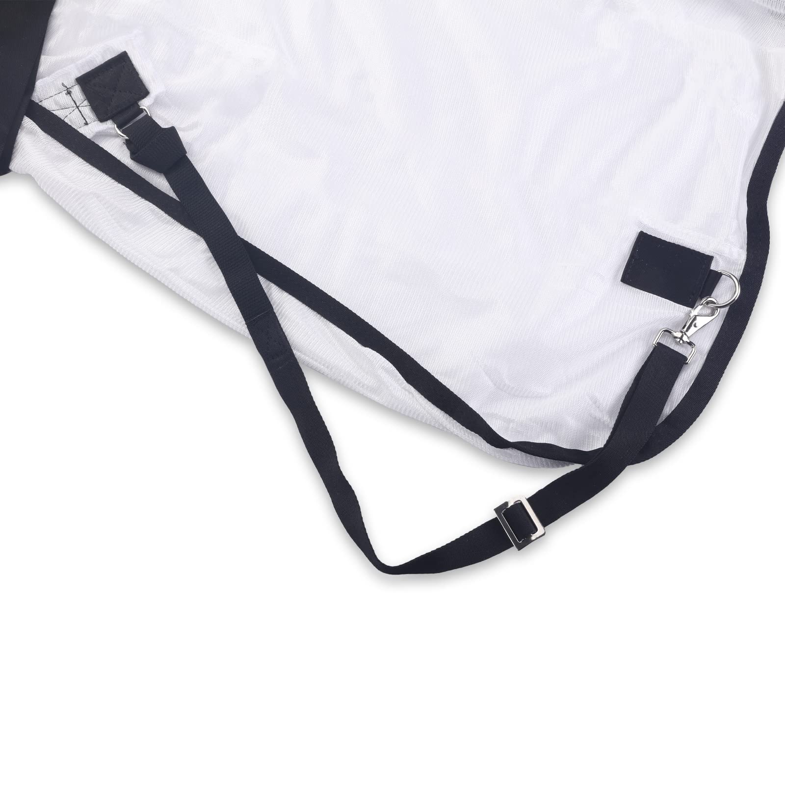 Gallopoff Comfy Mesh Horse Fly Sheet Equine Summer Sheets Stand Neck White 69