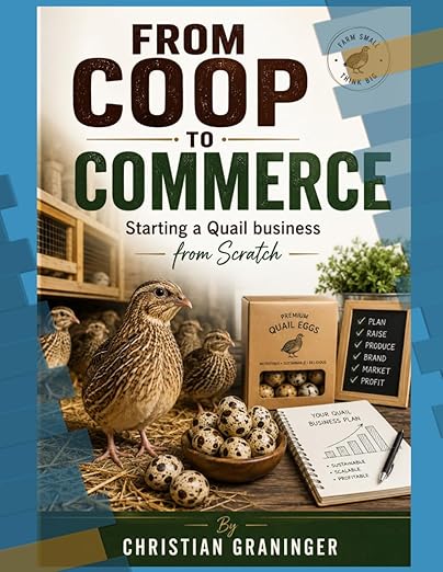 From Coop to Commerce: The Quail Business Handbook for the USA: How to Build a Profitable Quail Business from Scratch (Ebook)