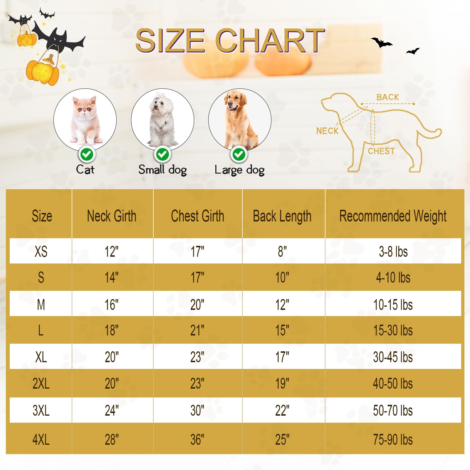Nacoco Halloween Dog Dinosaur Costume - Pet Clothes Design Hoodie Yellow For Medium & Large Dog(Yellow, S)