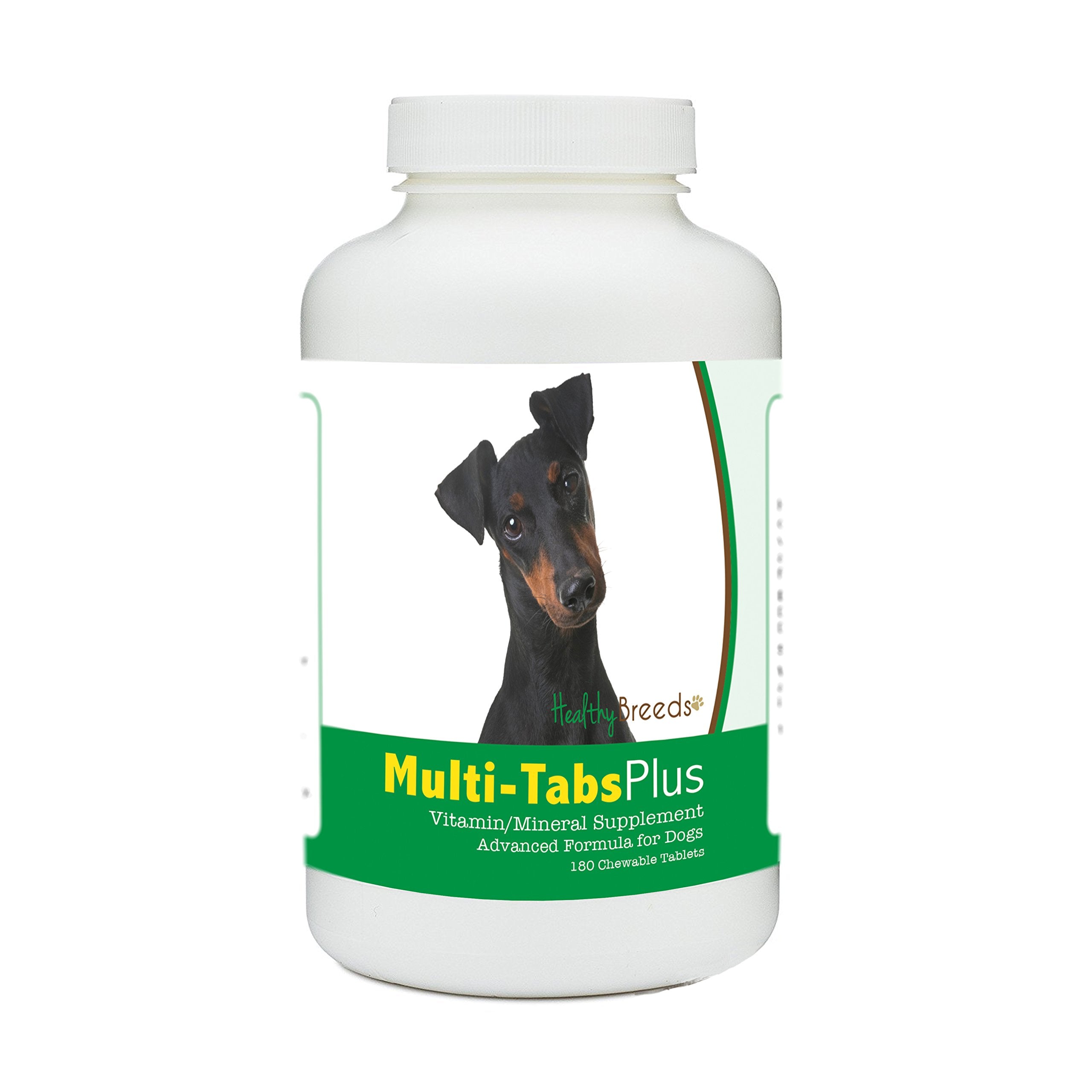 Healthy Breeds Manchester Terrier Multi-Tabs Plus Chewable Tablets 180 Count