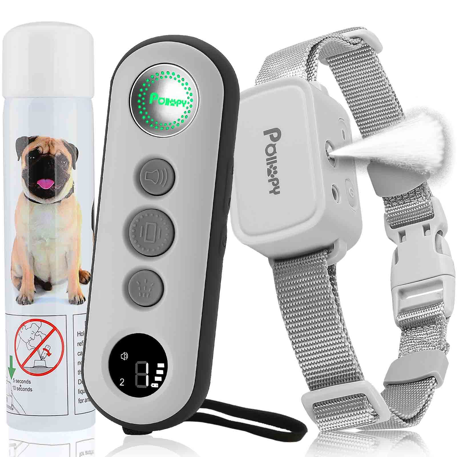 Citronella Dog Training Collar With Remote【Can'T Work Automatically】,3 Modes & 3 Spray Levels, Spray/Vibration/Beep, Humane Citronella Dog Collar,1000Ft Range No Shock Rechargeable Spray Dog Collar