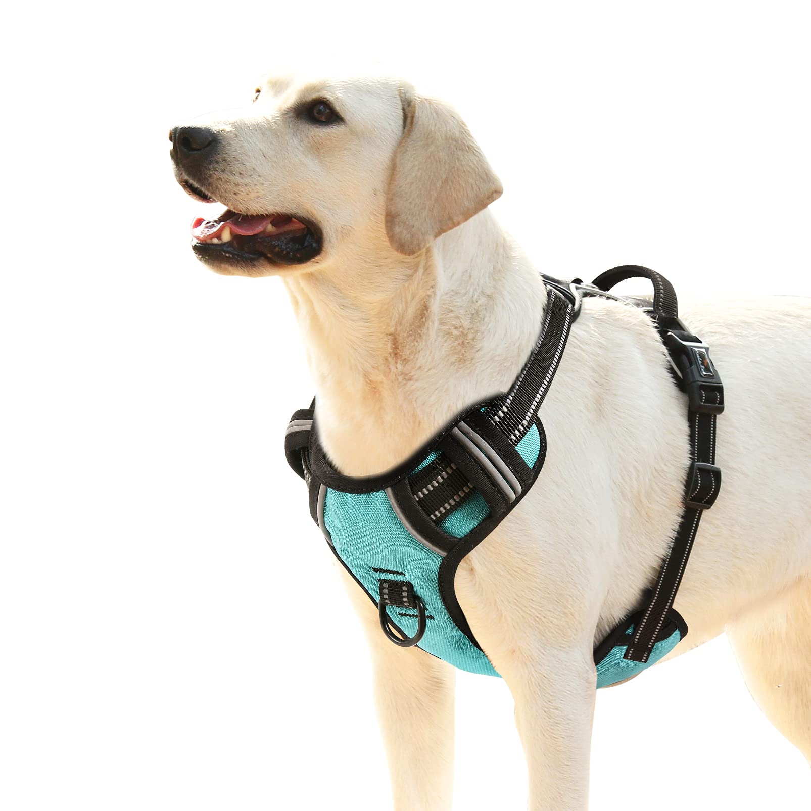 Heele Dog Harness, No Pull Adjustable Padded Reflective Harness For Small Medium Large Dogs With Handle For Walking Training, Tu