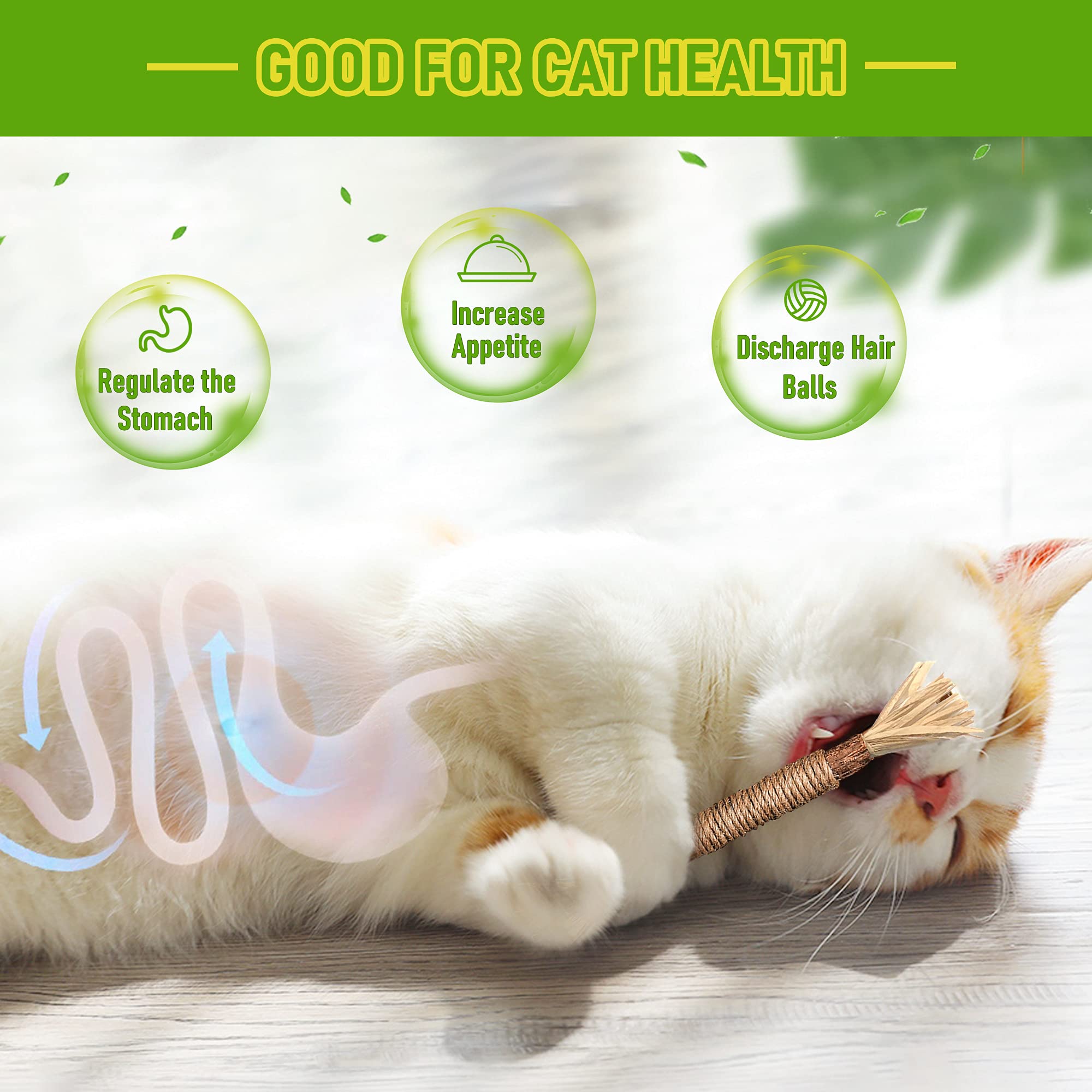 Bawan Catnip Toys? Silvervine For Cats: Cute Cat & Kitten Toys For Indoor Cats Interactive? Cat & Kitten Teething Chew Toys For
