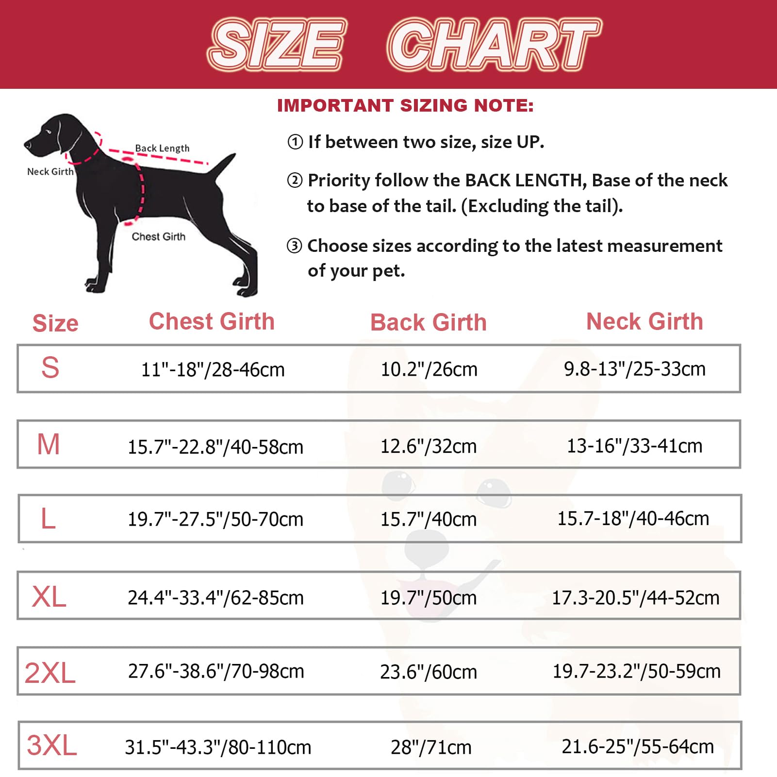 Dogcheer Warm Dog Coat, Waterproof Dog Jacket Winter Coat Turtleneck Windproof Pet Cold Weather Coats, Reflective Adjustable Dog Snow Jacket Fleece Sweater For Small Medium Large Dogs -Red M