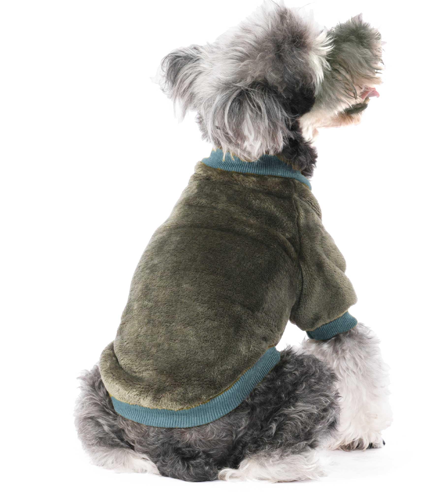 Fabricastle Small Dog Sweaters, 3-Pack Dog & Cat Clothes, Soft And Warm Pet Jackets For Small Dogs Boy & Girl, Winter Pet Appare