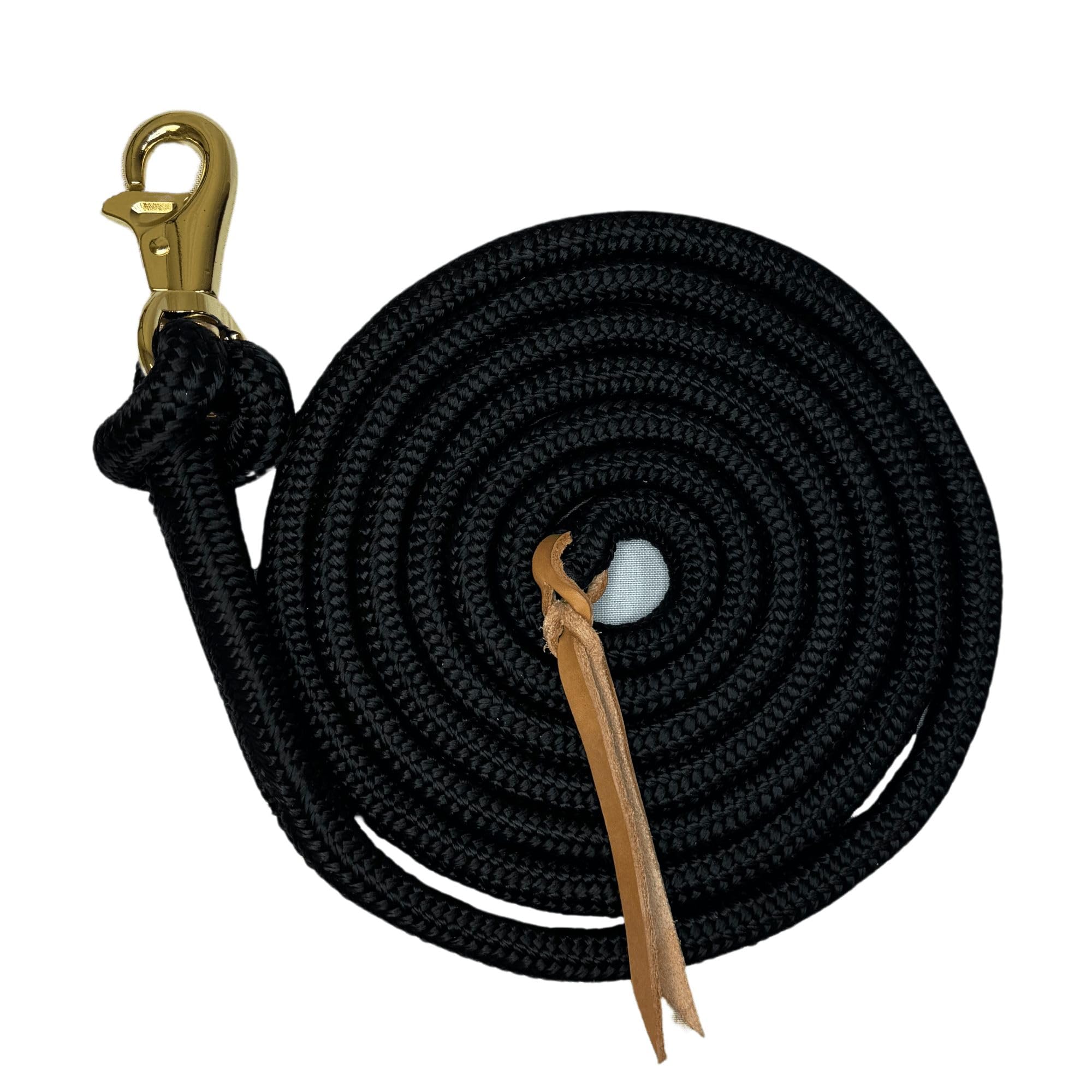 Kensington Training Lead Size: 10' Color: Black W/Gold