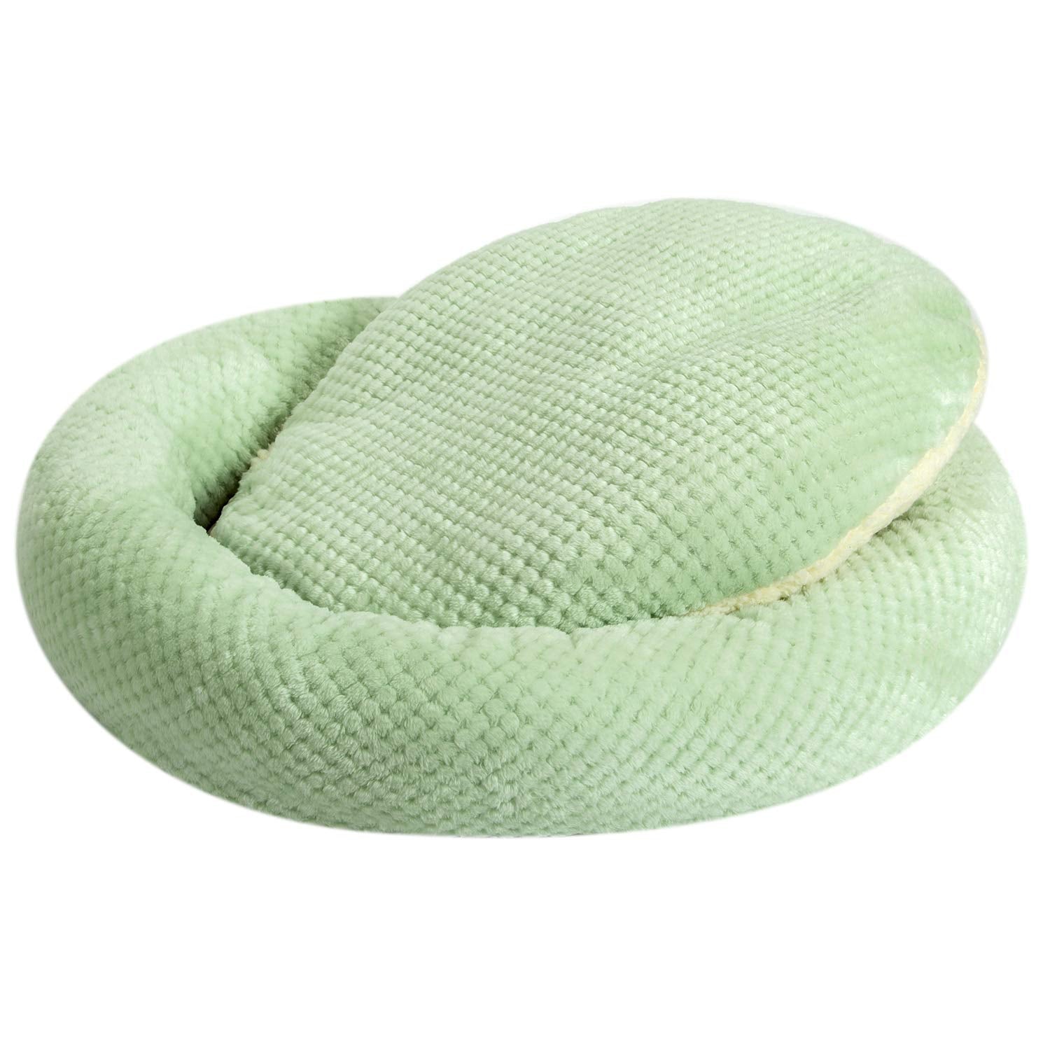 Wonder Miracle Fuzzy Deluxe Pet Beds, Super Plush Dog Or Cat Beds Ideal For Dog Crates, Machine Wash & Dryer Friendly (24'' X 24