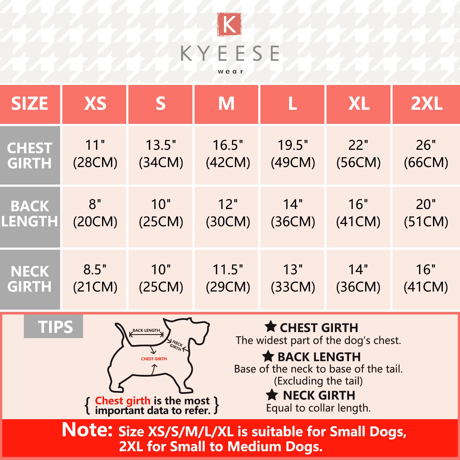 Kyeese Dog Sweaters For Small Dogs With Golden Thread Turtleneck Dog Cable Knit