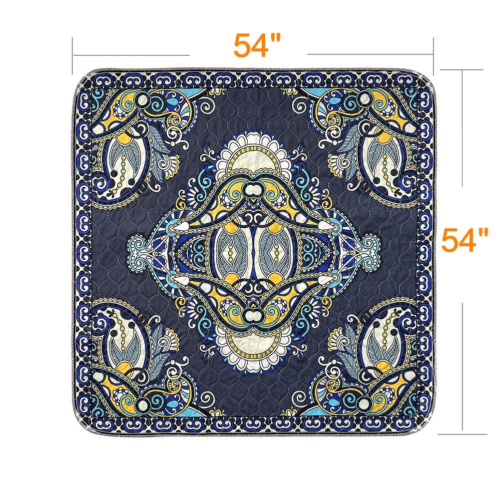 Peepeego Pet Pee Pads For Dogs Washable 54X54 Inch, Reusable Puppy Pads With Fast Absorbent, Waterproof, Non Slip, Premium Whelp