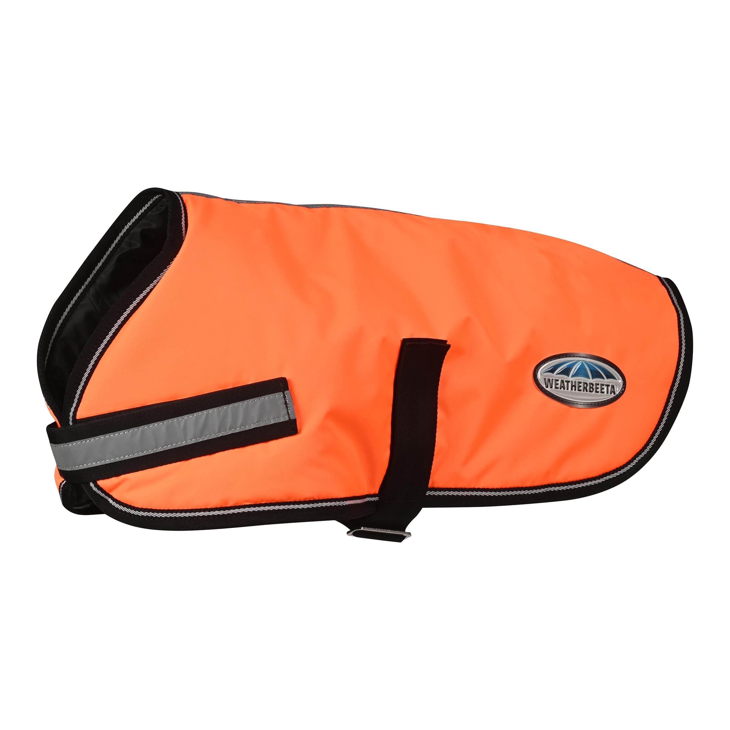 Weatherbeeta Comfitec Reflective Parka 300D Dog Coat, Orange, 26'