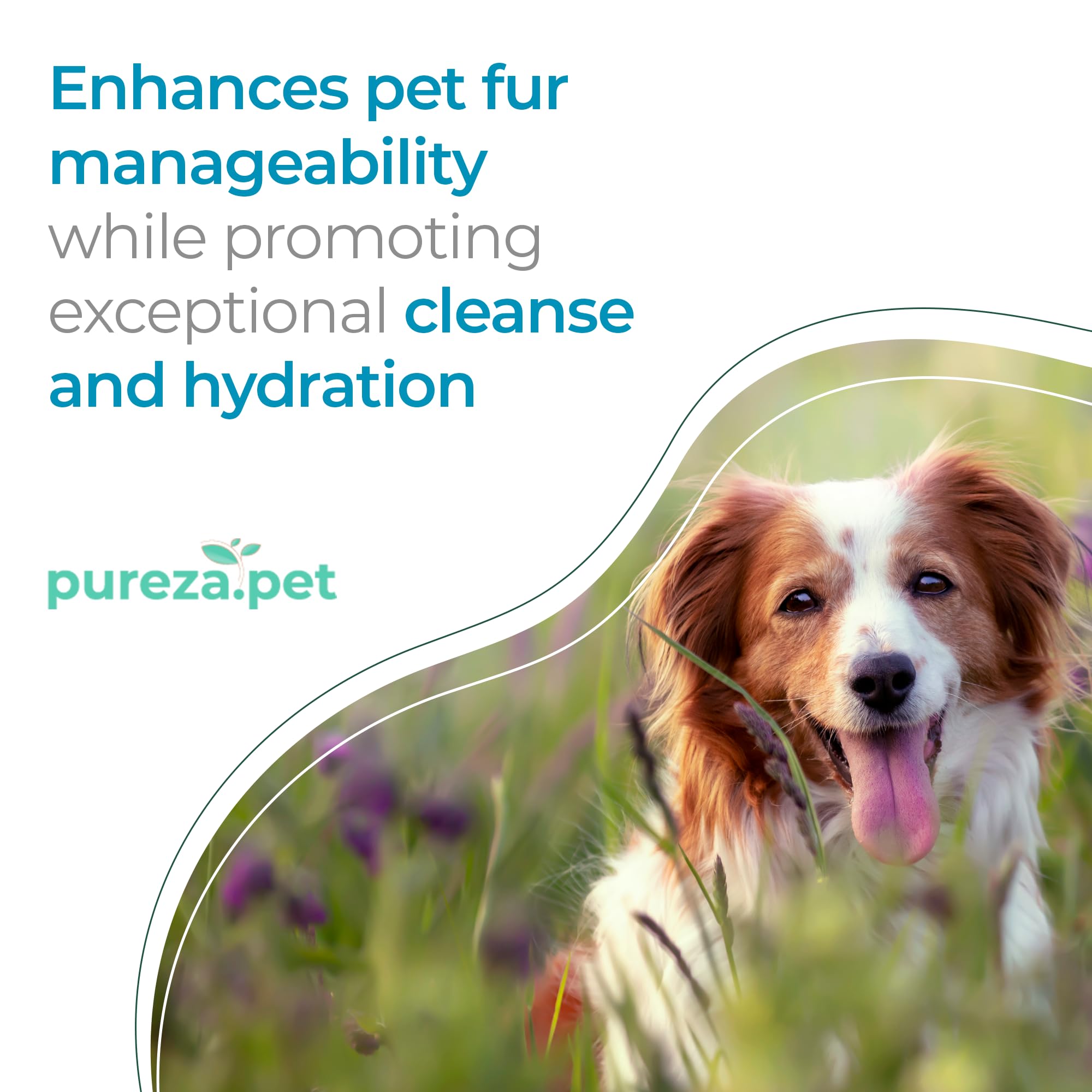 Nutrition Hypoallergenic Professional Shampoo for Pets - Fur Cleanse, Nourishment & Hydration, Pet Grooming Products, Horse, Cat