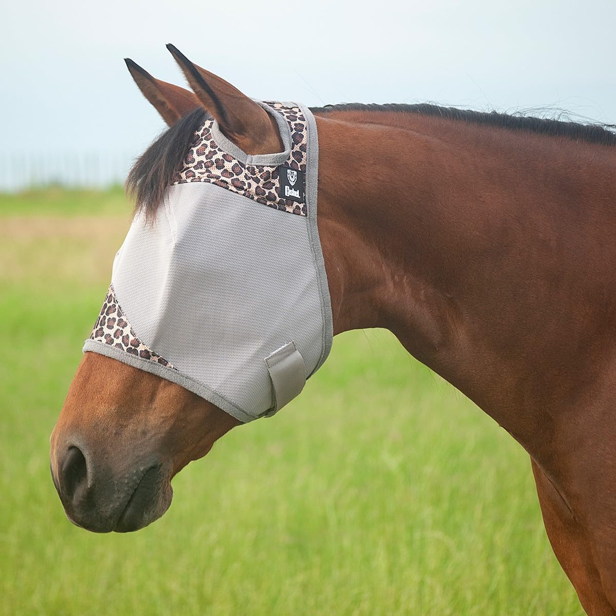 Cashel Crusader Fly Mask, Standard (Leopard, Yearling)