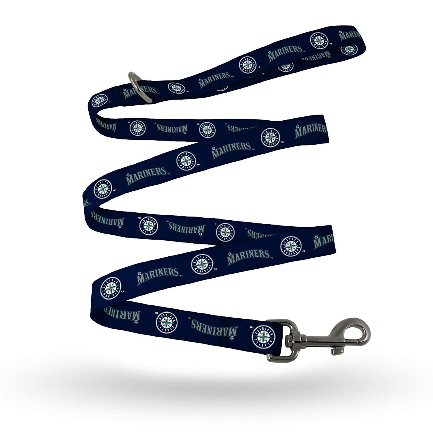 Rico Industries Mlb Seattle Mariners Pet Leashpet Leash Size L/Xl, Team Colors, Size L/Xl