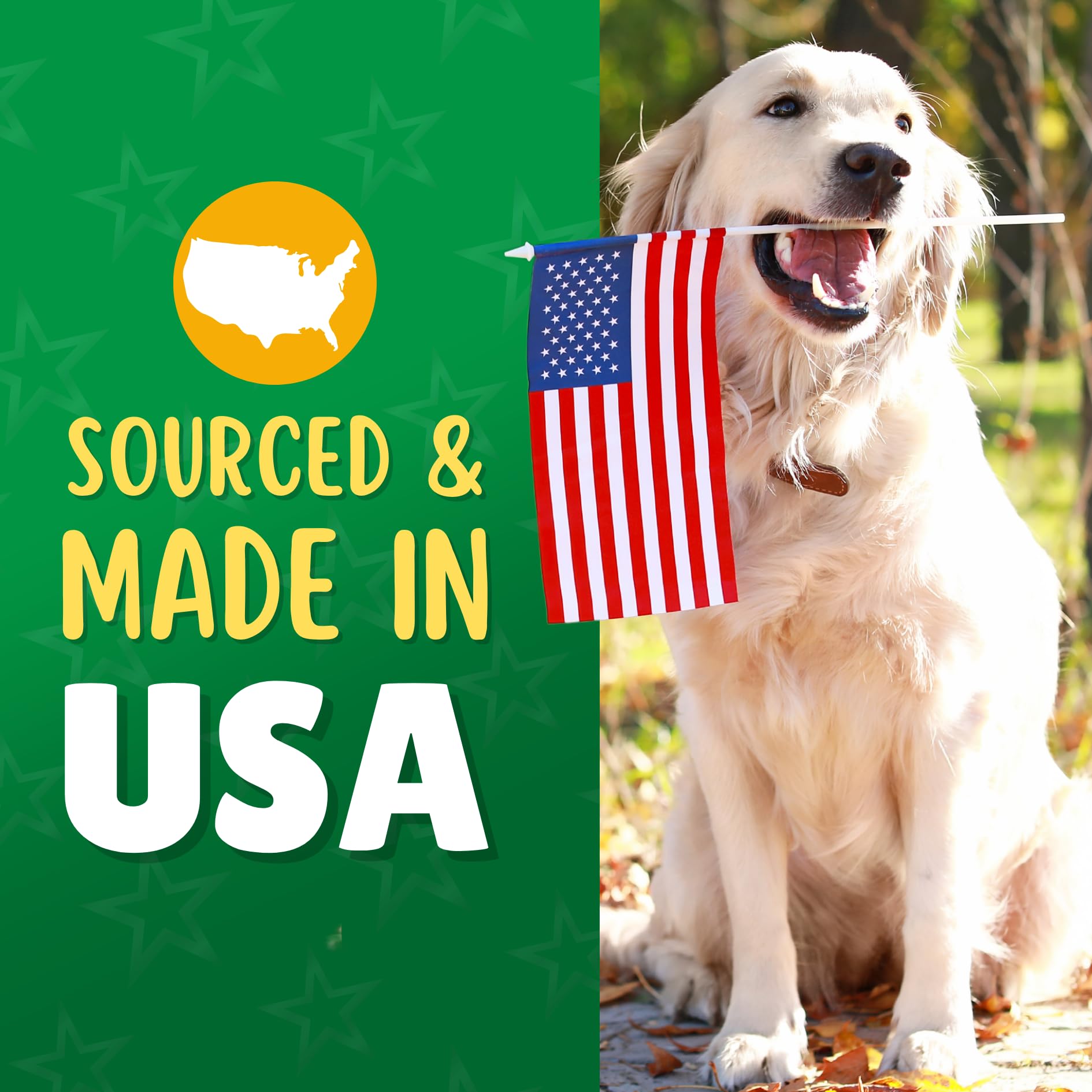 Lucky Premium Treats Chicken Wrapped Dog Treats - USA Made Raw Hide Sticks for Small & Toy Size Dogs - Long Lasting, Preservativ