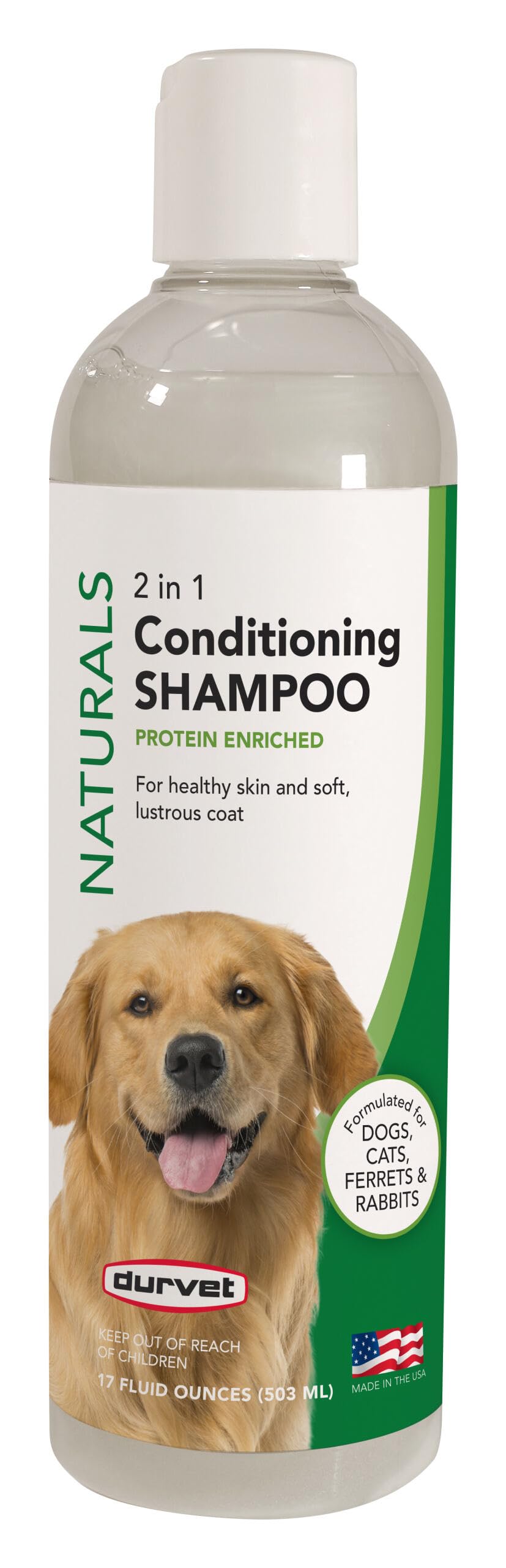 Durvet Naturals Conditioner Shampoo, 17-Ounce