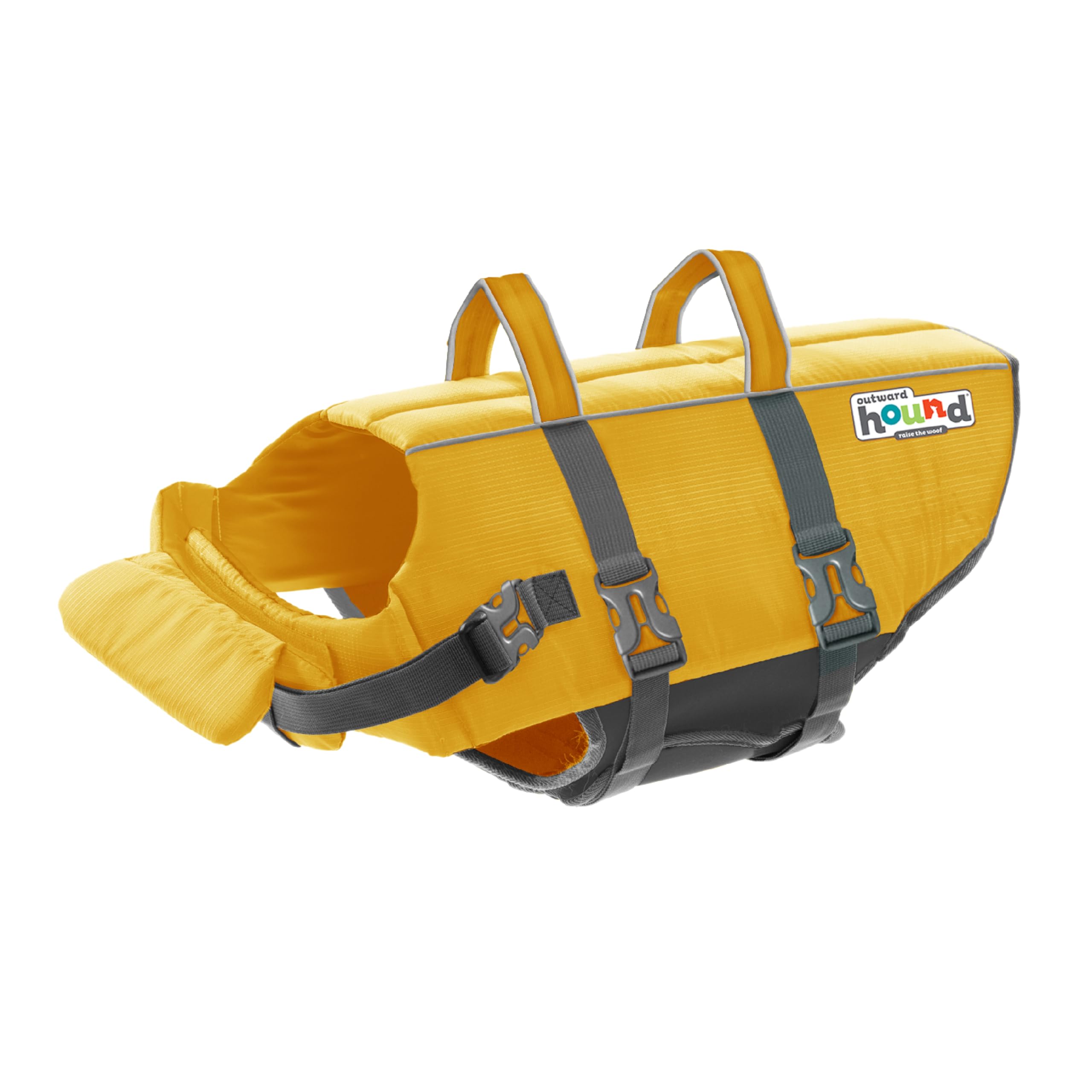 Outward Hound Granby Splash Yellow Dog Life Jacket, Xl