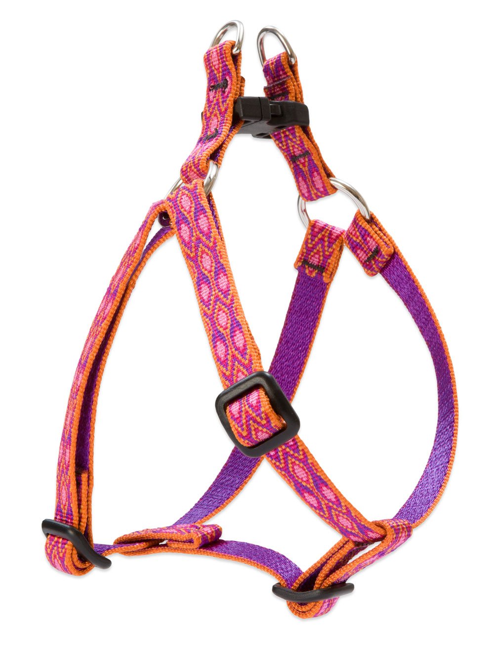 LupinePet Originals 1/2 Alpen Glow 12-18 Step In Harness for Small Dogs