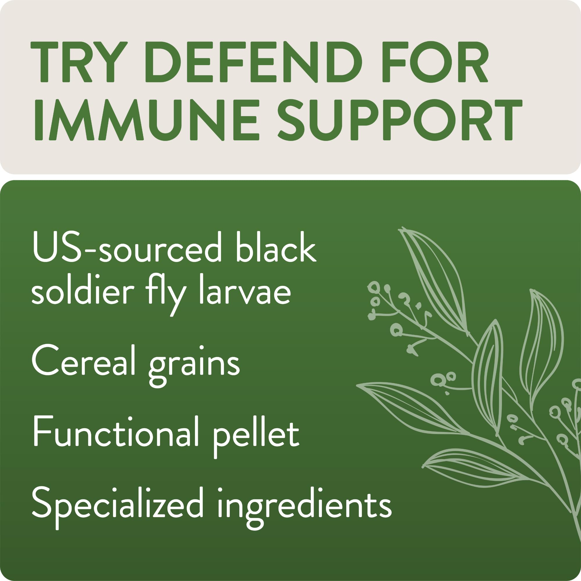 FlockLeader Defend, Functional Poultry Treats for Immune Support, 1.5 lb