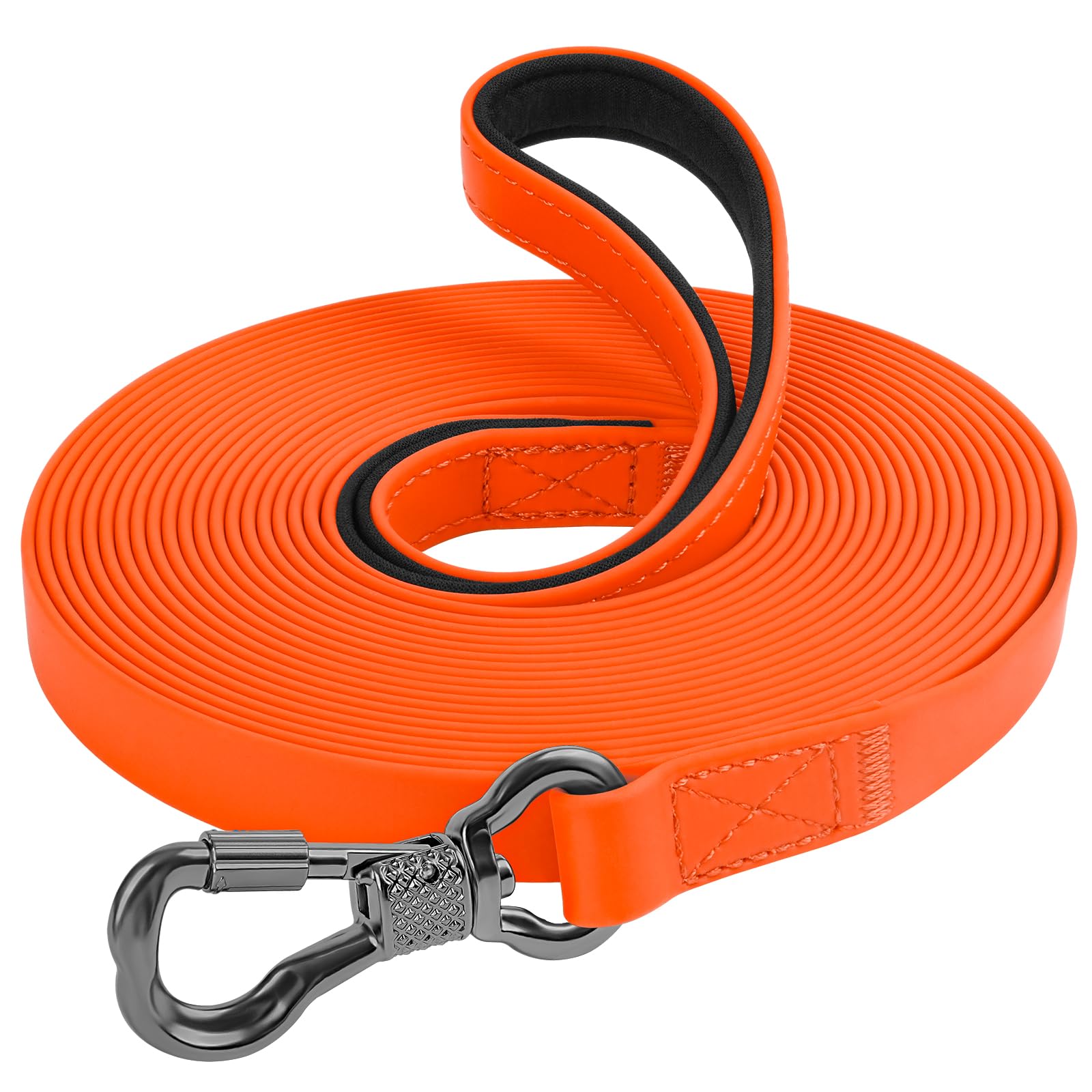 Xiaz Waterproof Dog Leash Long, Training Long Line Lead For Large Medium Small Dogs Outside Walking, Playing, Camping, Or Yard (