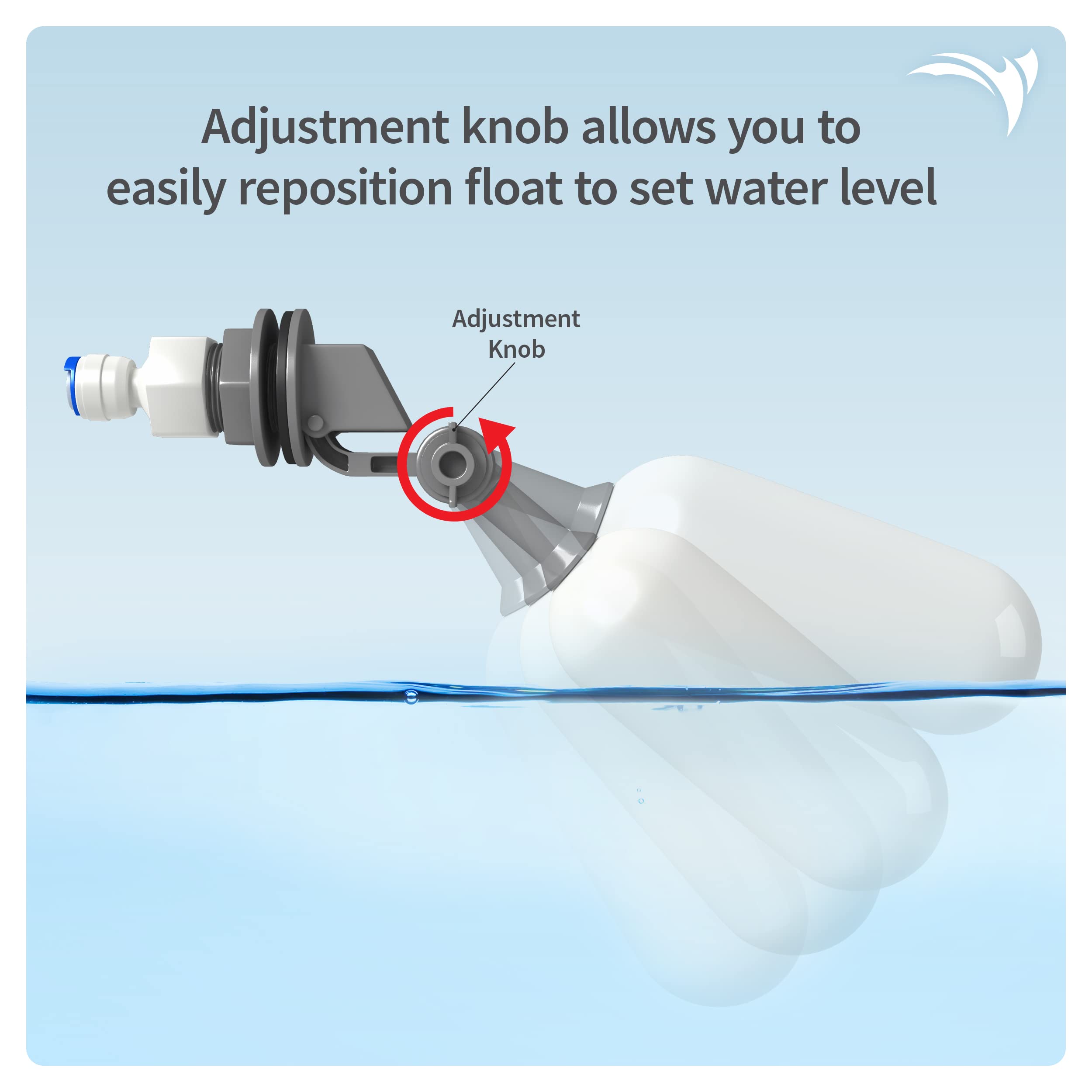 AquaticLife Float Valve Kit for RO & RO/DI Systems