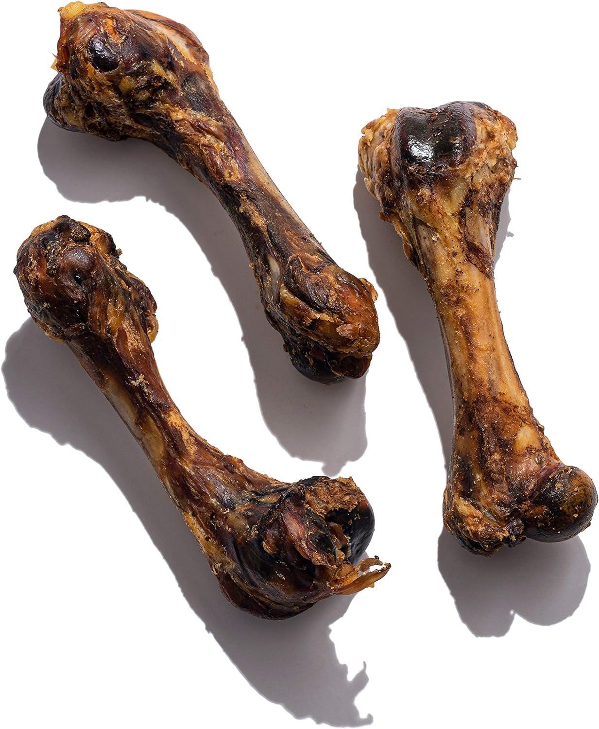 Jack & Pup Pork Femur Bones for Dogs, Long Lasting Chew Toys, 4 Count Pack