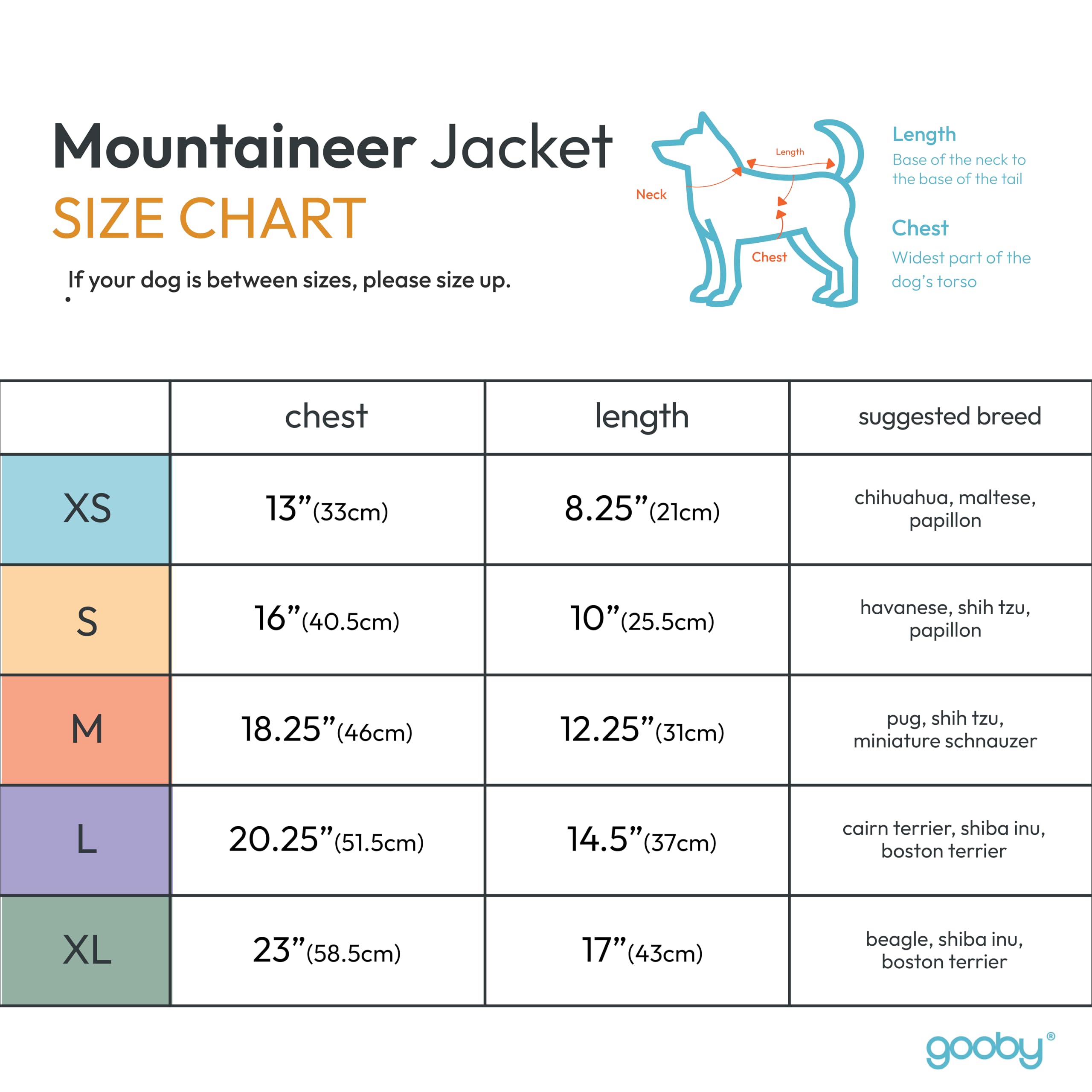 Gooby Mountaineer Dog Jacket - Quantum Blue, X-Small - Warm Zip Up Coat with Lift Handle and Dual O Ring Leash - Winter Water Re