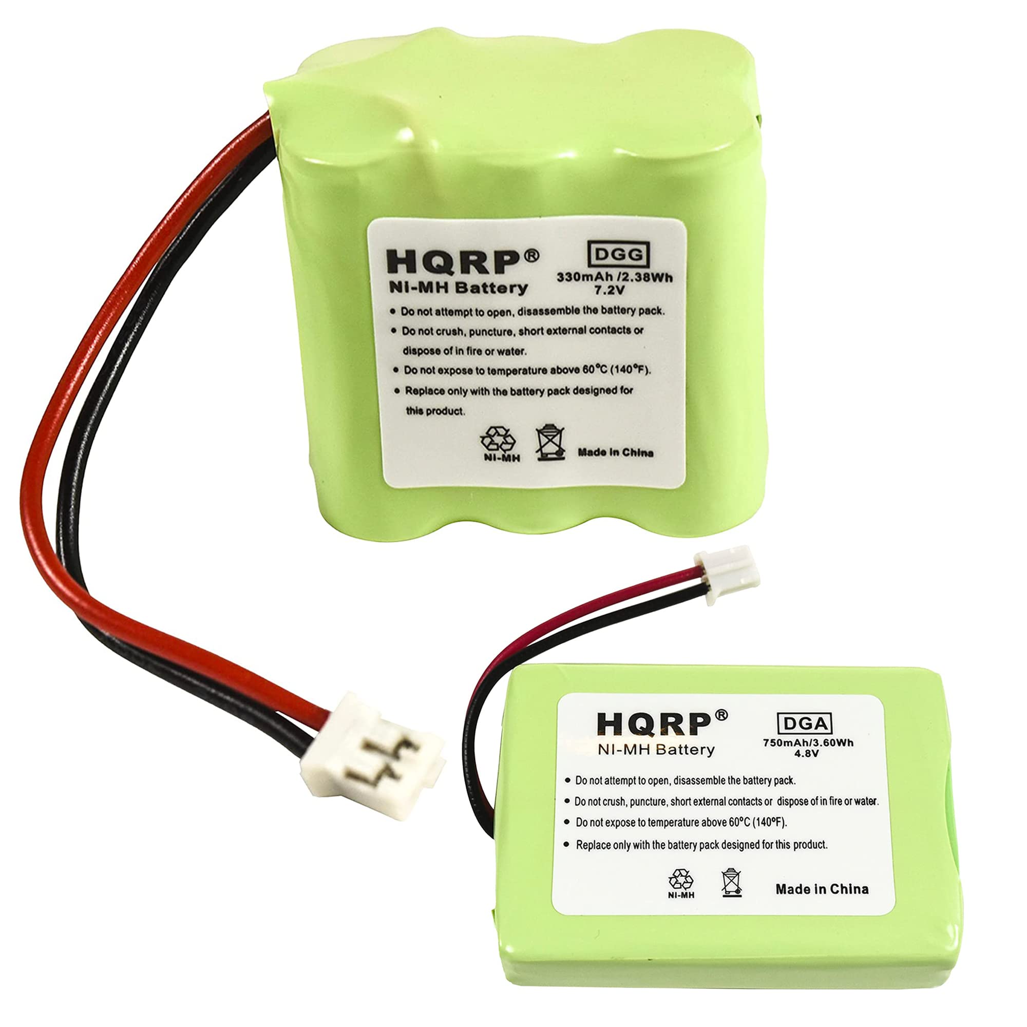 Hqrp Battery Kit Compatible With Sportdog Sport-Hunter 1800 Sd-1800, Wetland-Hunter 2000-Camo Sd-2000Camo Remote Controlled Dog 