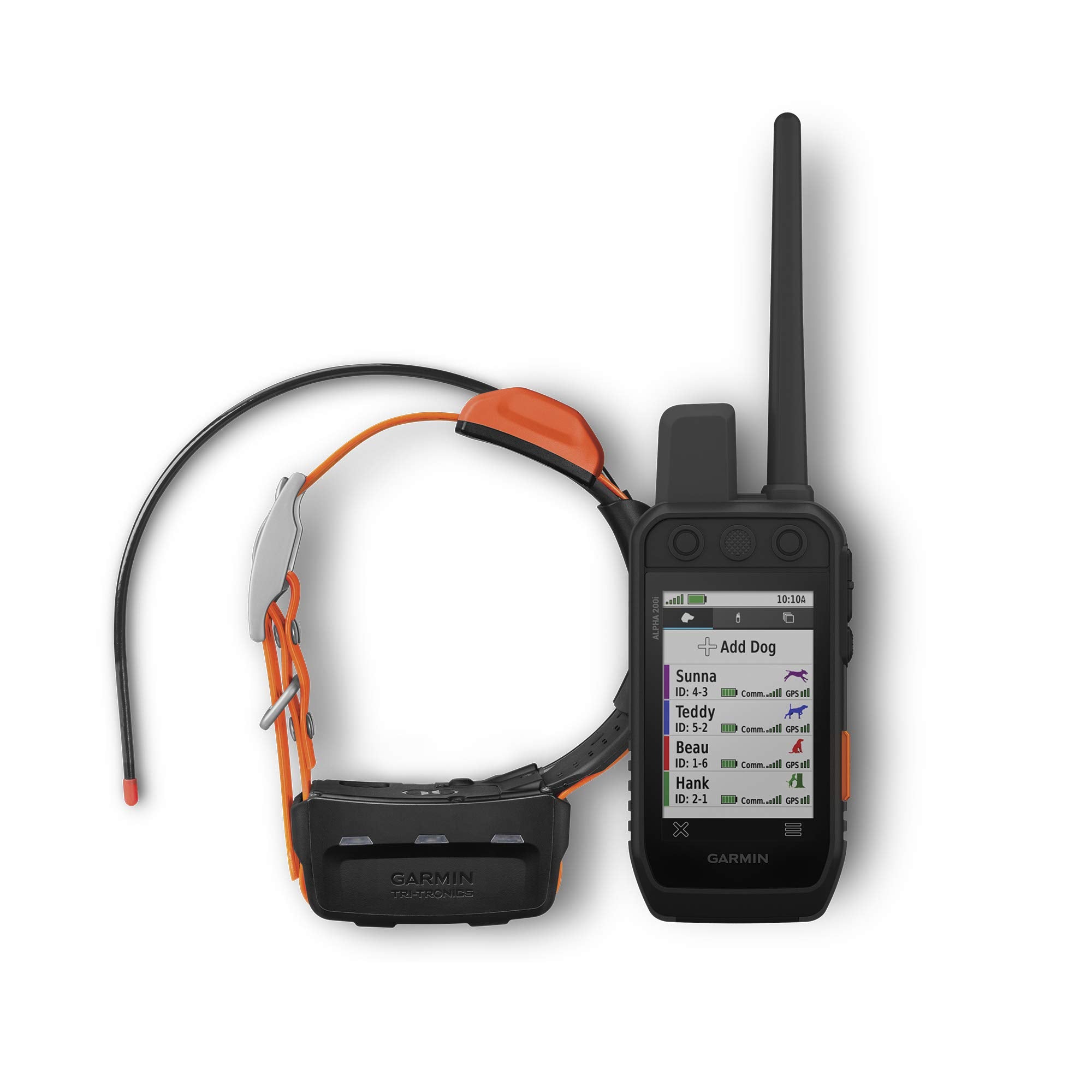 Garmin Alpha 200i/T 5 Dog Tracking Bundle, Handheld and Collar, Utilizes inReach Technology, Sunlight-readable 3.6'' Touchscreen