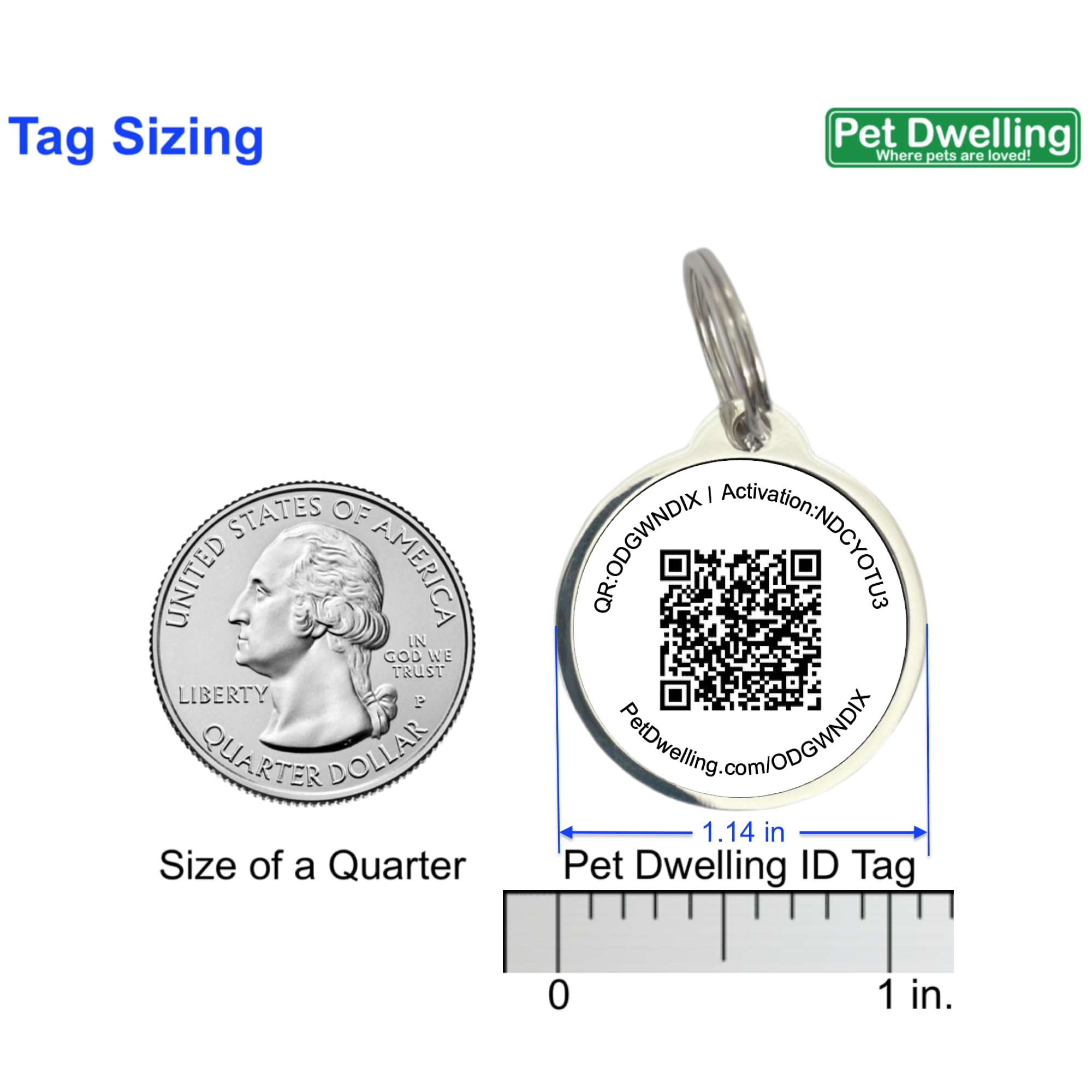 Pet Dwelling Soccer Qr Code Pet Id Tags - Dog Tags And Cat Tags: Instant Online Profile Access And Scan Location Email Alerts