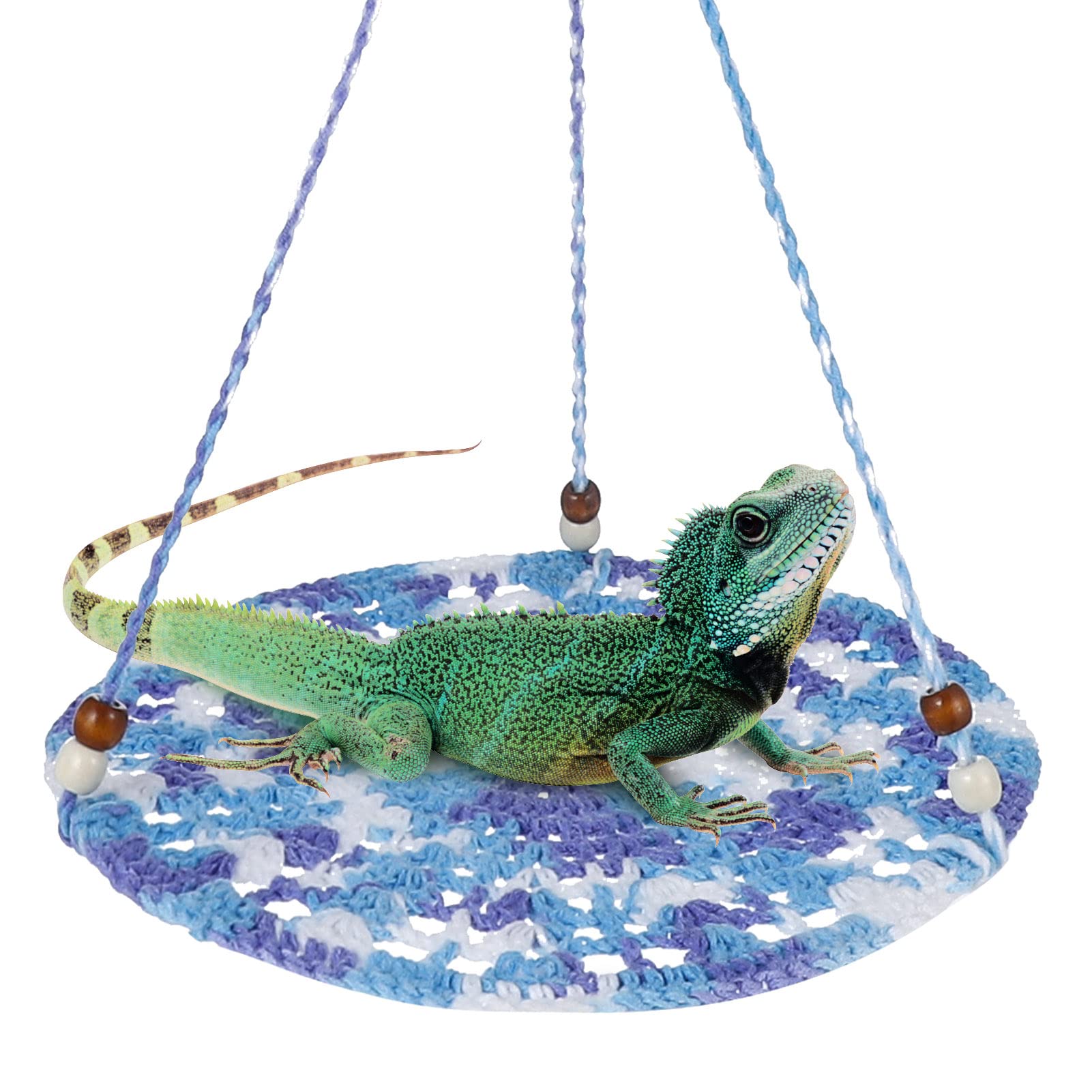 Jspupifip Bearded Dragon Accessories For Habitat,Bearded Dragon Tank Decor Basking Platform Gecko Tank Leopard Gecko Tank Access