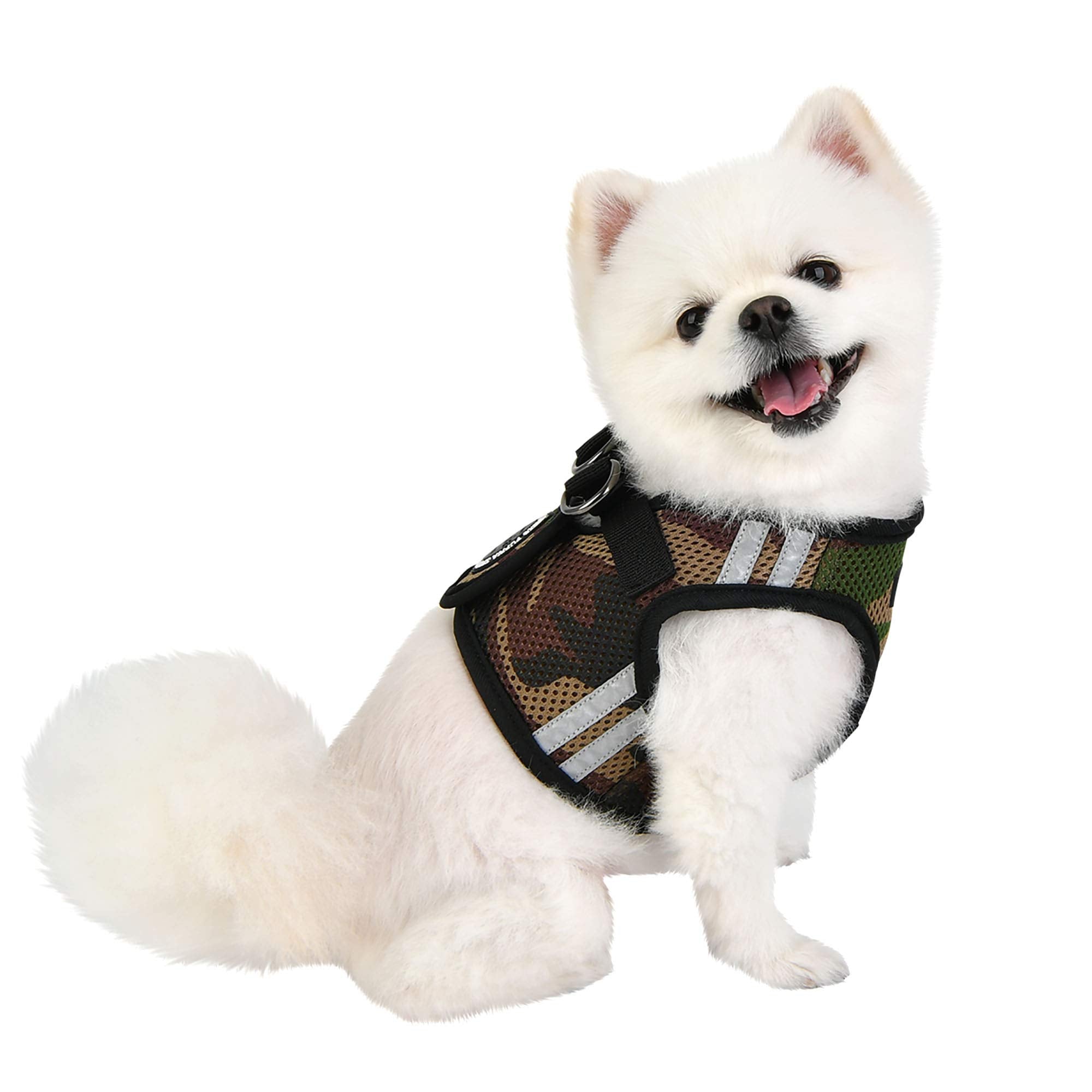 Puppia Soft Vest Harness Pro - Camo - Xl
